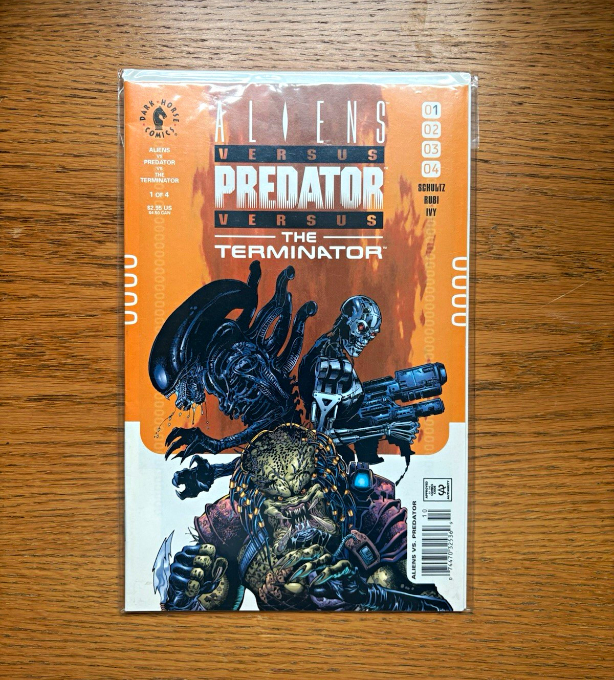Aliens vs Predator vs Terminator #1 (2000) Newsstand 74470 Dark Horse NM/NM+