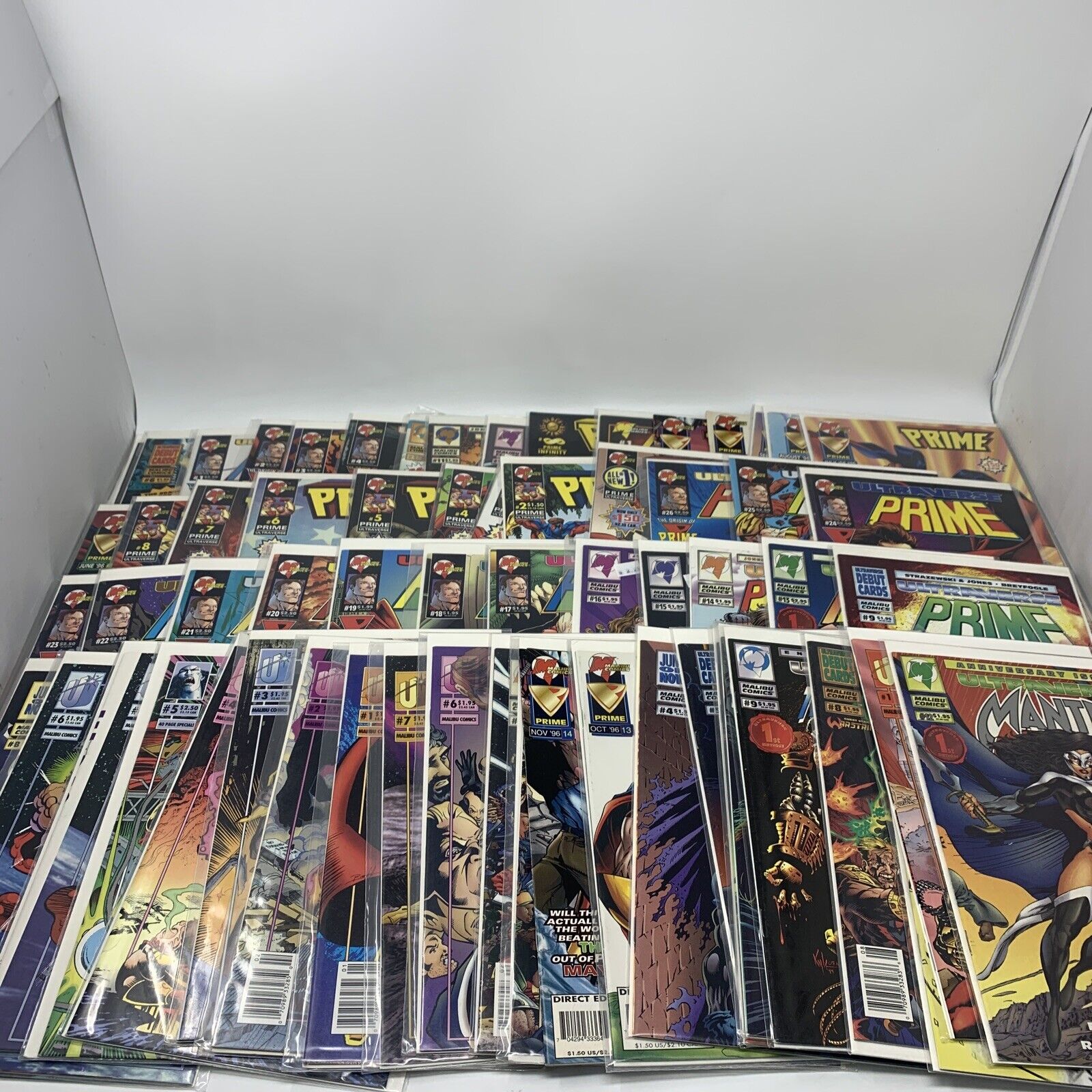 Prime Ultraverse Break Thru Huge lot of 62 Comics Malibu Comics 1993 Collection