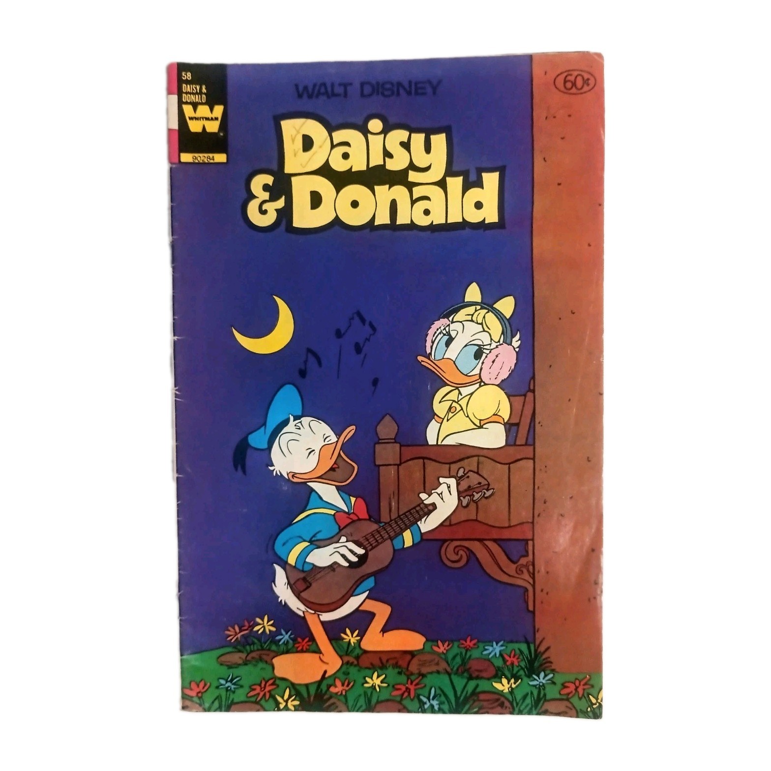 Vintage 1983 Walt Disney Daisy & Donald 58 Whitman Comic  