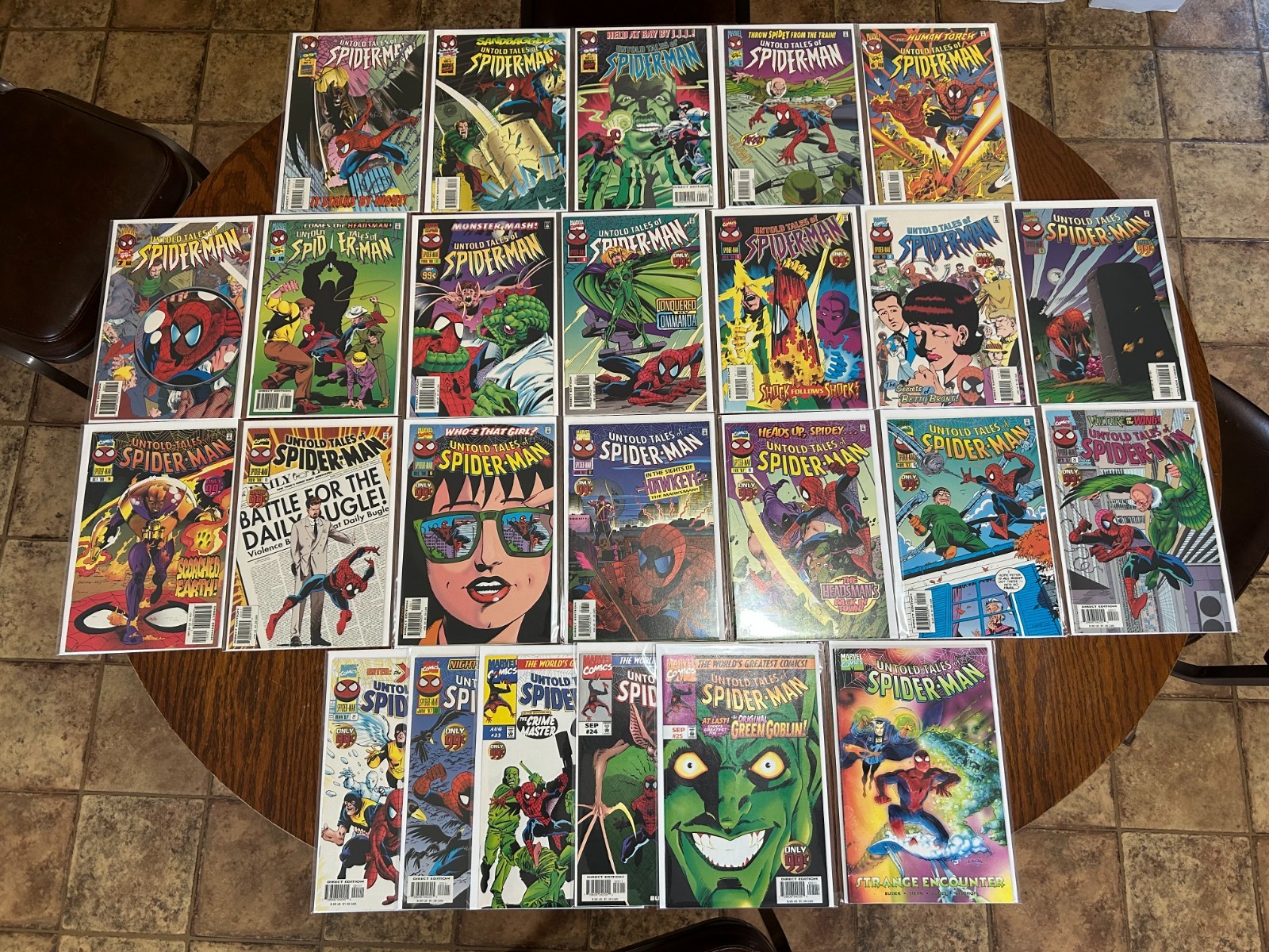 UNTOLD TALES OF SPIDER-MAN 1995 INCOMPLETE LOT 2-25 NM STRANGE ENCOUNTER UNTOLD TALES OF SPIDER-MAN 1995 INCOMPLETE LOT 2-25 NM STRANGE ENCOUNTER