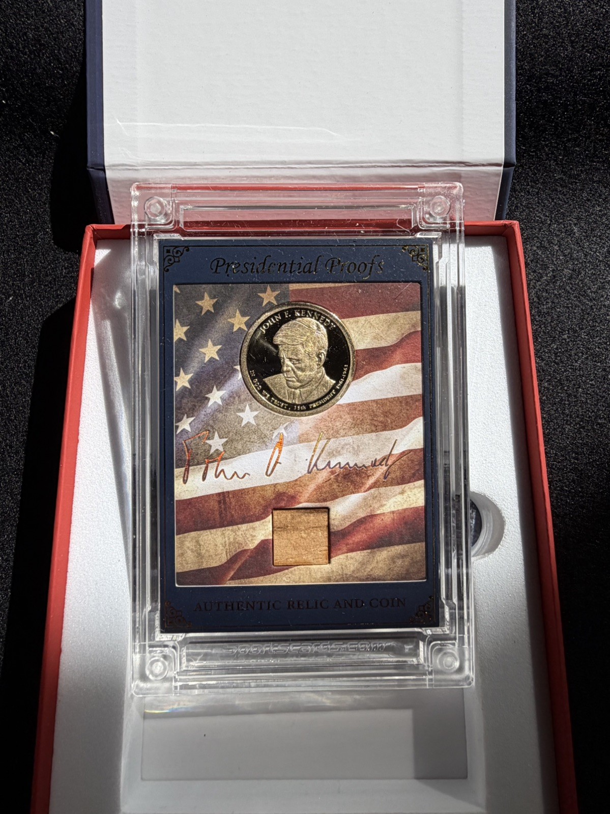 2025 A Word from POTUS Presidential Proof coin and relic 51/76 John F Kennedy 2025 A Word from POTUS Presidential Proof coin and relic 51/76 John F Kennedy
