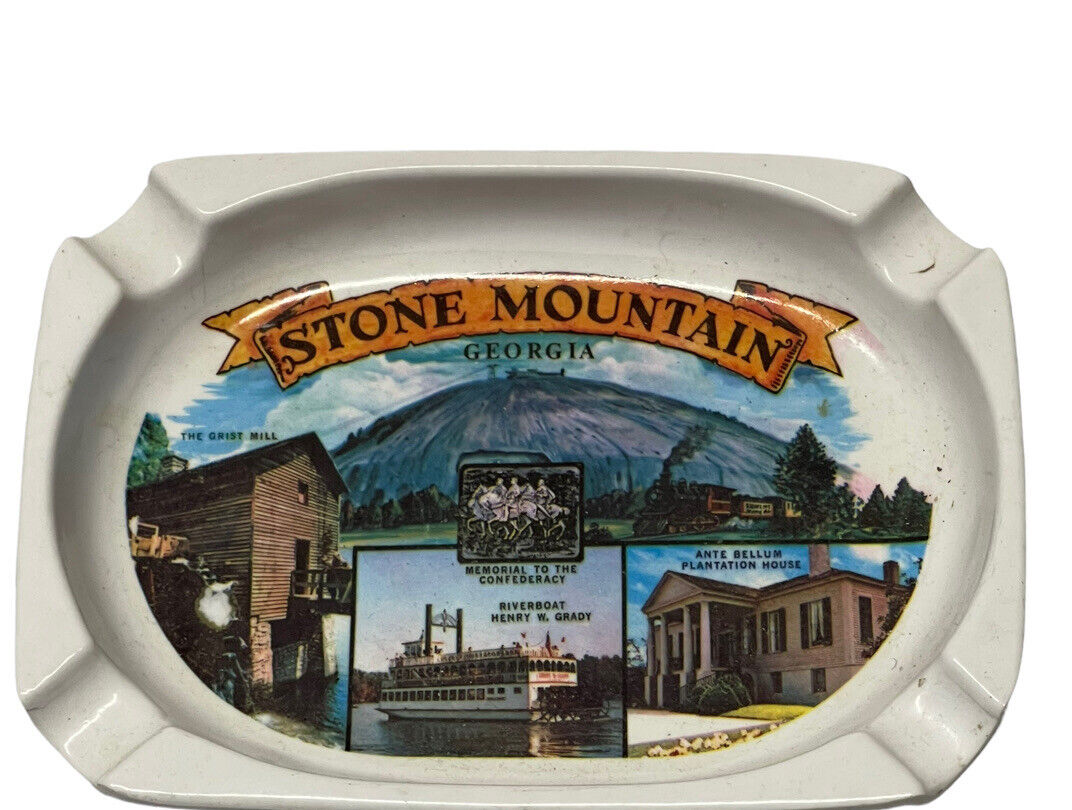 Vintage Georgia’s Stone Mountain Park Ashtray