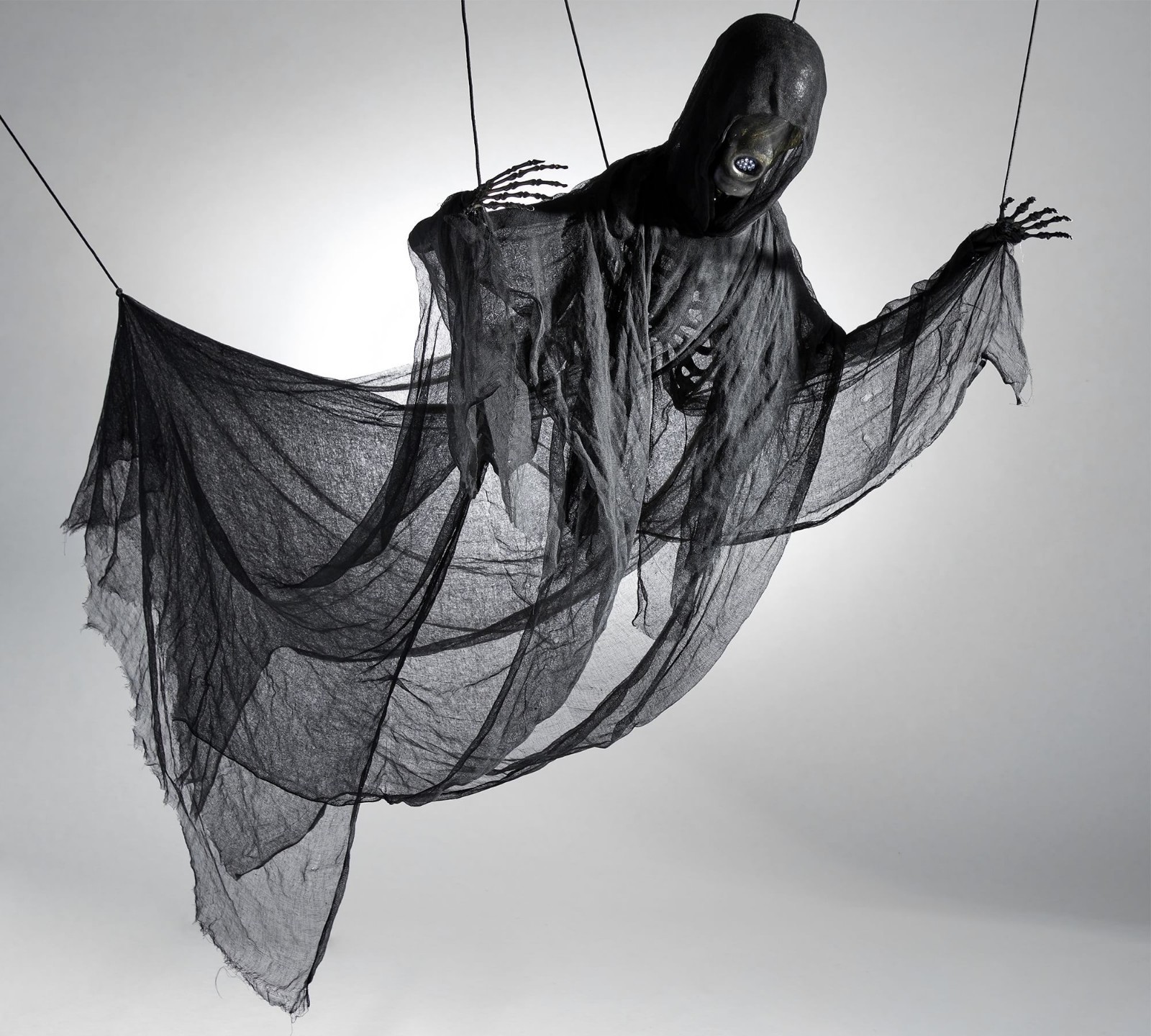 Pottery Barn Harry Potter™ Hanging Halloween Lit Dementor Black NEW IN BOX RARE Pottery Barn Harry Potter™ Hanging Halloween Lit Dementor Black NEW IN BOX RARE