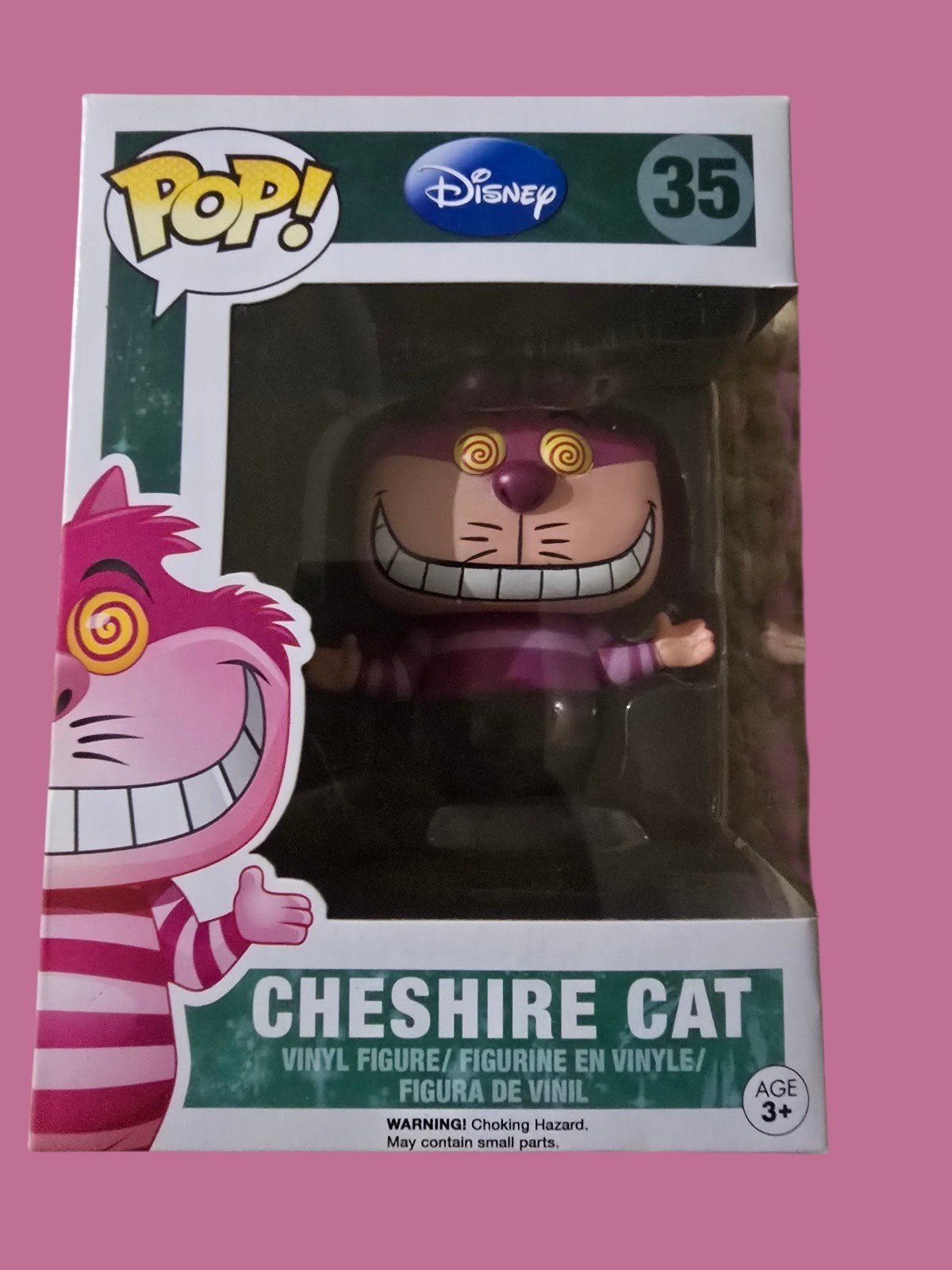 Cheshire Cat Disappearing Funko Vinyl 35 Disney Alice in Wonderland Pop Figure Cheshire Cat Disappearing Funko Vinyl 35 Disney Alice in Wonderland Pop Figure