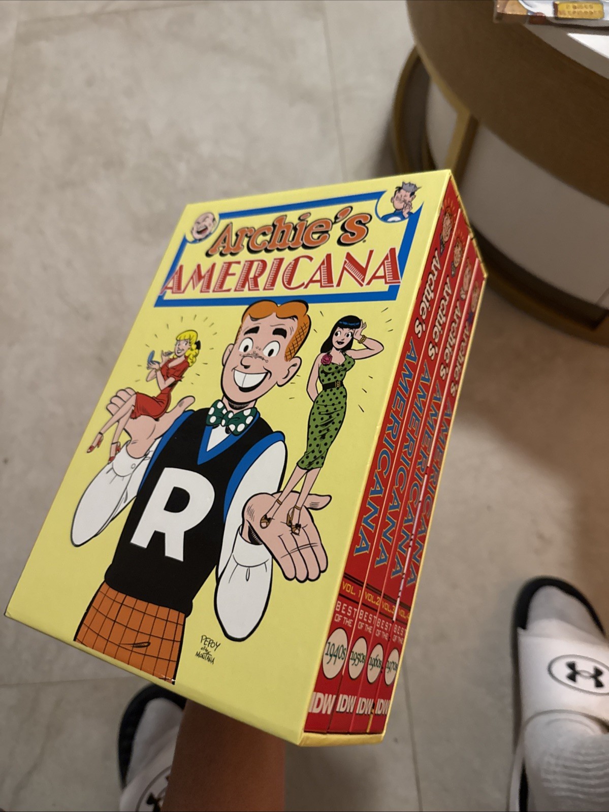 Archie's Americana #1-4 Best of the 1940-1970s IDW 2015 HC w/Slipcase MINT. Z7 Archie's Americana #1-4 Best of the 1940-1970s IDW 2015 HC w/Slipcase MINT. Z7