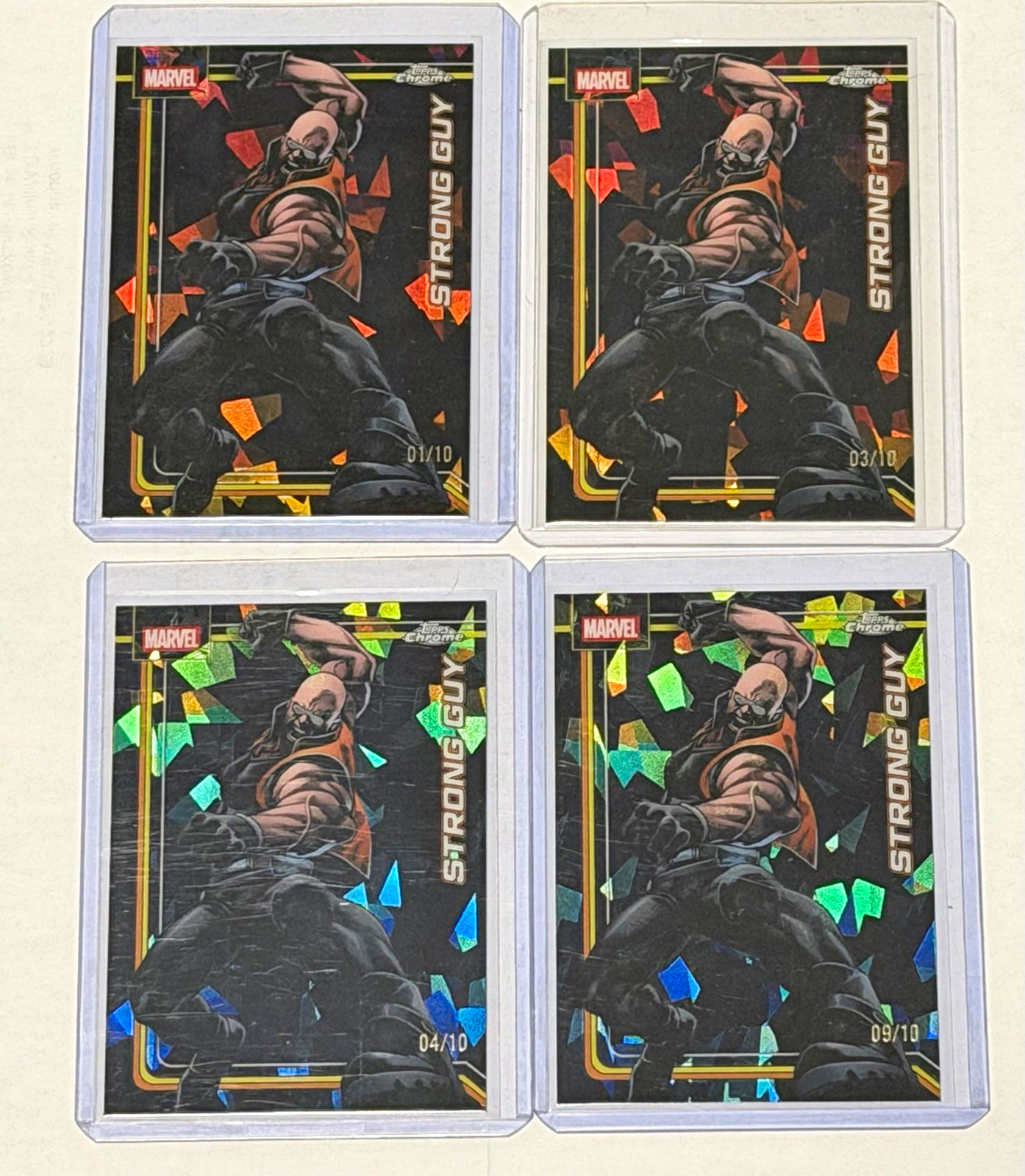 2026 Topps Chrome Sapphire Strong Guy Black /10 MASTER LOT (40% Global Supply) 2026 Topps Chrome Sapphire Strong Guy Black /10 MASTER LOT (40% Global Supply)