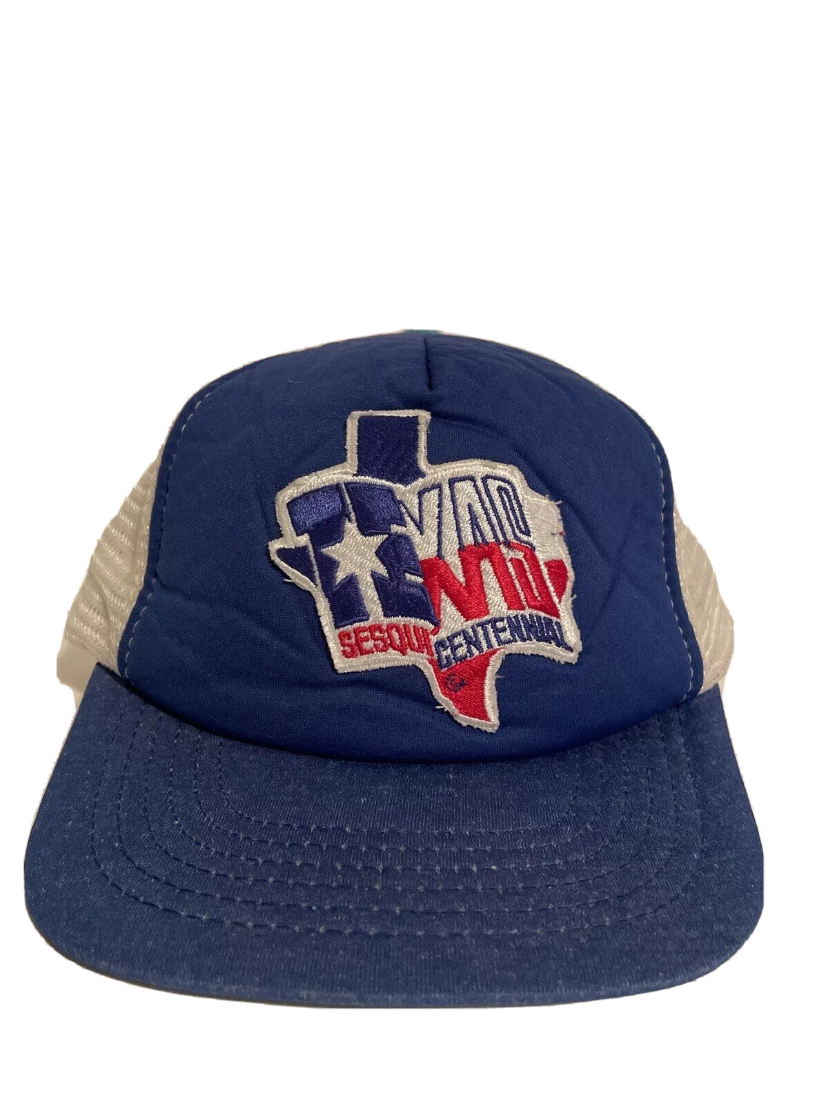 Vintage 1980’s TEXAS SESQUICENTENNIAL MEN'S HAT Truckers Cap Foam Snapback Vintage 1980’s TEXAS SESQUICENTENNIAL MEN'S HAT Truckers Cap Foam Snapback