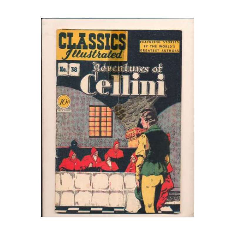 Classics Illustrated (1941 series) #38 HRN #38 in VG cond. Gilberton comics [e%