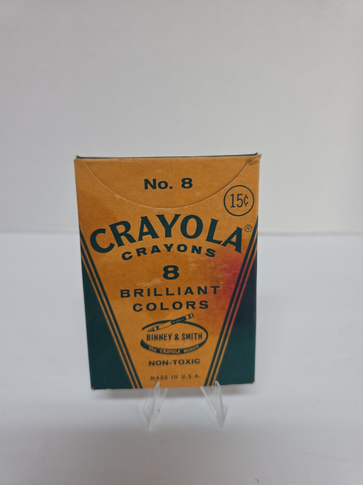 VTG 1970's #8 Crayola Crayons Binney & Smith NY 15 cents school Crayons VTG 1970's #8 Crayola Crayons Binney & Smith NY 15 cents school Crayons