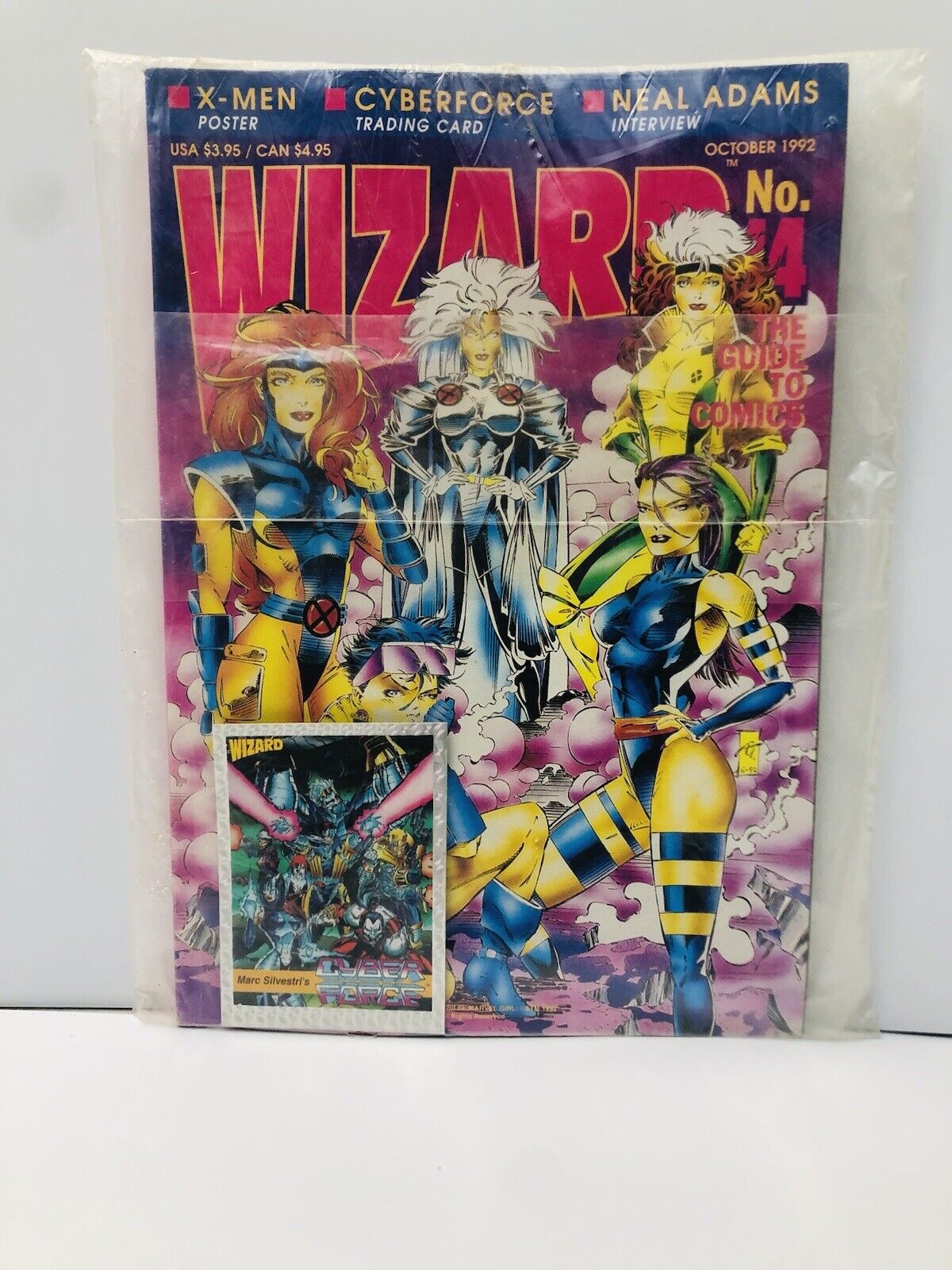 Wizard: The Guide To Comics Magazine Issue Number 14 (October 1992) Sealed New
