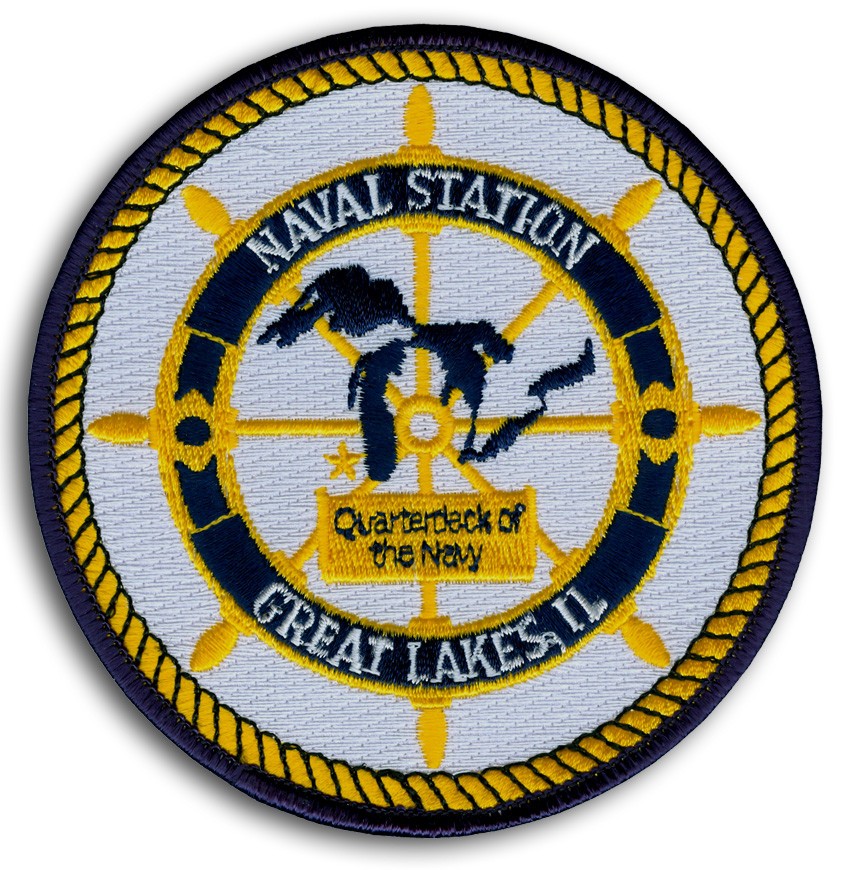 US Naval Station Great Lakes IL Recruit Training "Quarterdeck of the Navy" US Naval Station Great Lakes IL Recruit Training "Quarterdeck of the Navy"