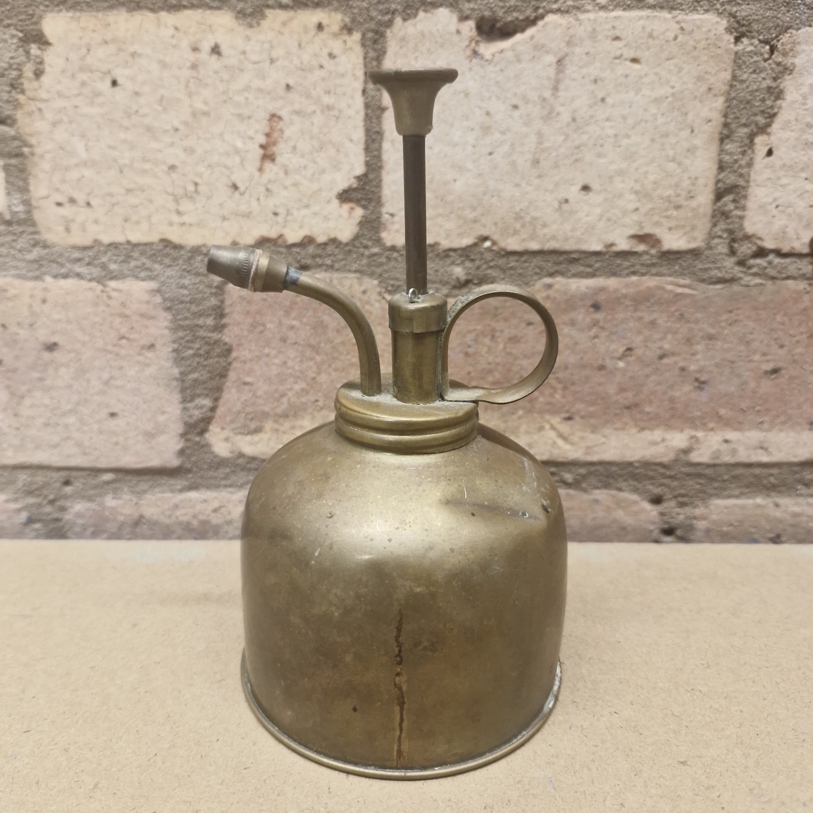 Vintage Small Brass Plant Water Mister Spray Pump Vintage Small Brass Plant Water Mister Spray Pump