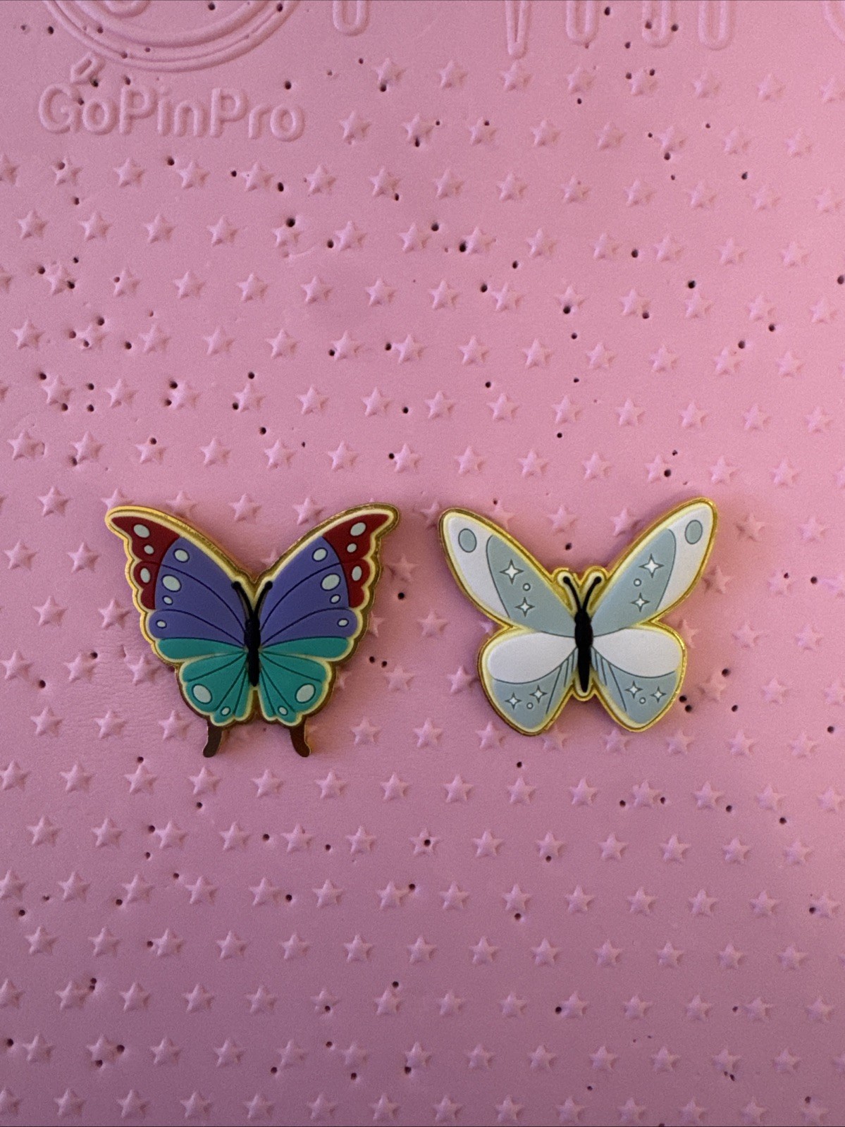 Cinderella And Ariel Rubber Butterfly Pin Loungefly