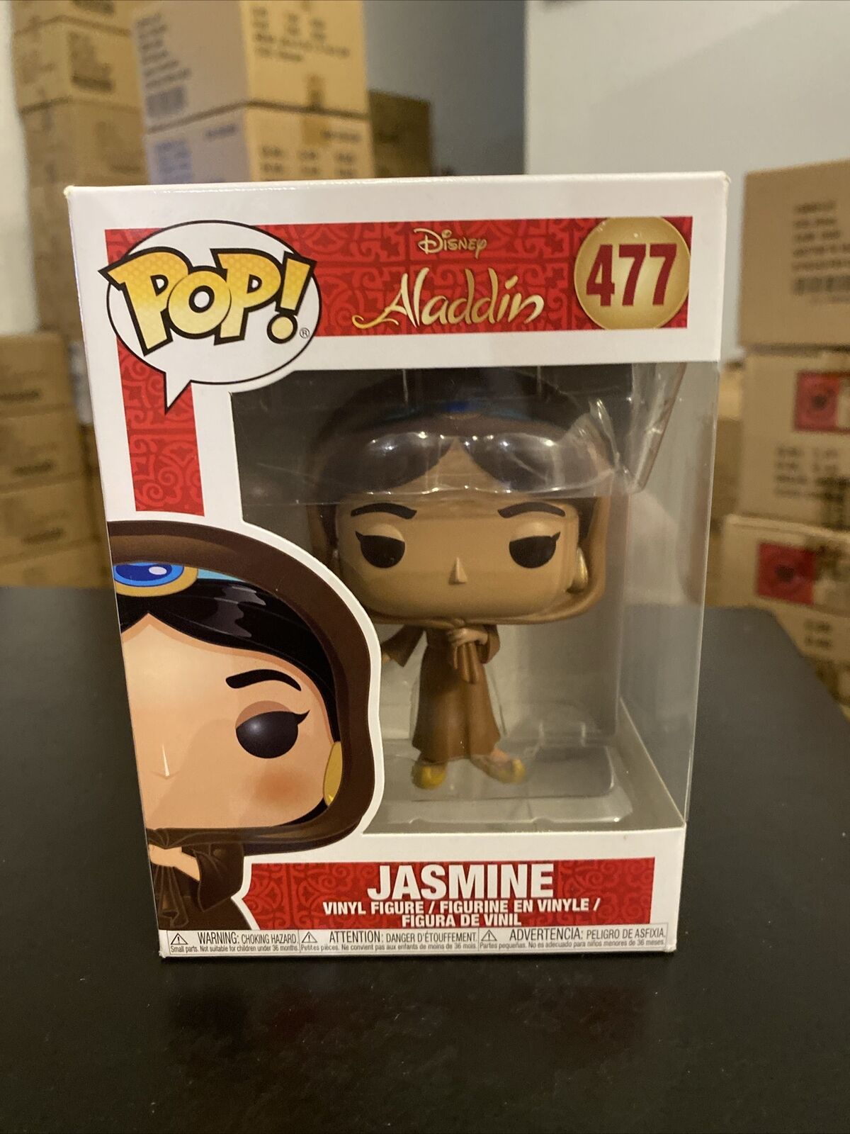 Funko Pop Vinyl: Disney - Jasmine #477 Aladdin
