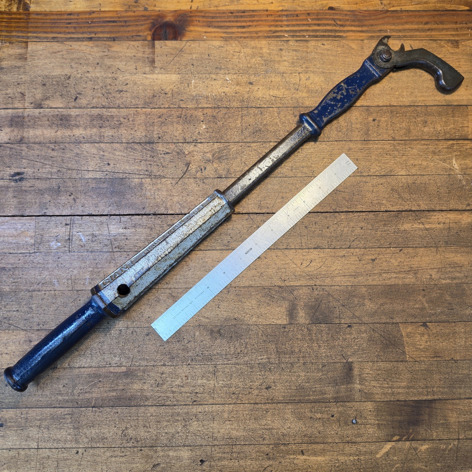 GORGEOUS Antique CRESCENT No. 1 "GIANT" Nail Puller ☆ORIGINAL PAINT ☆USA GORGEOUS Antique CRESCENT No. 1 "GIANT" Nail Puller ☆ORIGINAL PAINT ☆USA