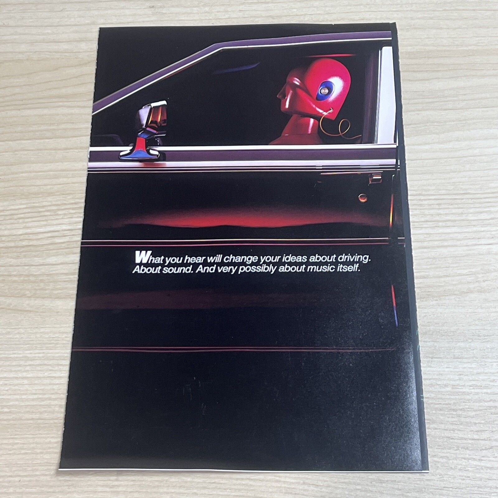 Delco GM Bose Music System Brochure Vintage Delco GM Bose Music System Brochure Vintage