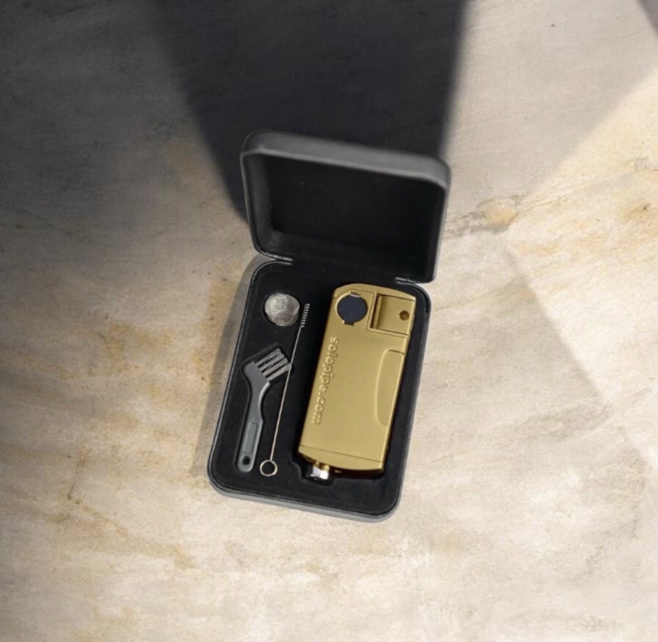 🔥Solopipe Gold Metal Lighter Pipe Set-All-in-One Portable Tobacco Pipe 18+🔥 🔥Solopipe Gold Metal Lighter Pipe Set-All-in-One Portable Tobacco Pipe 18+🔥