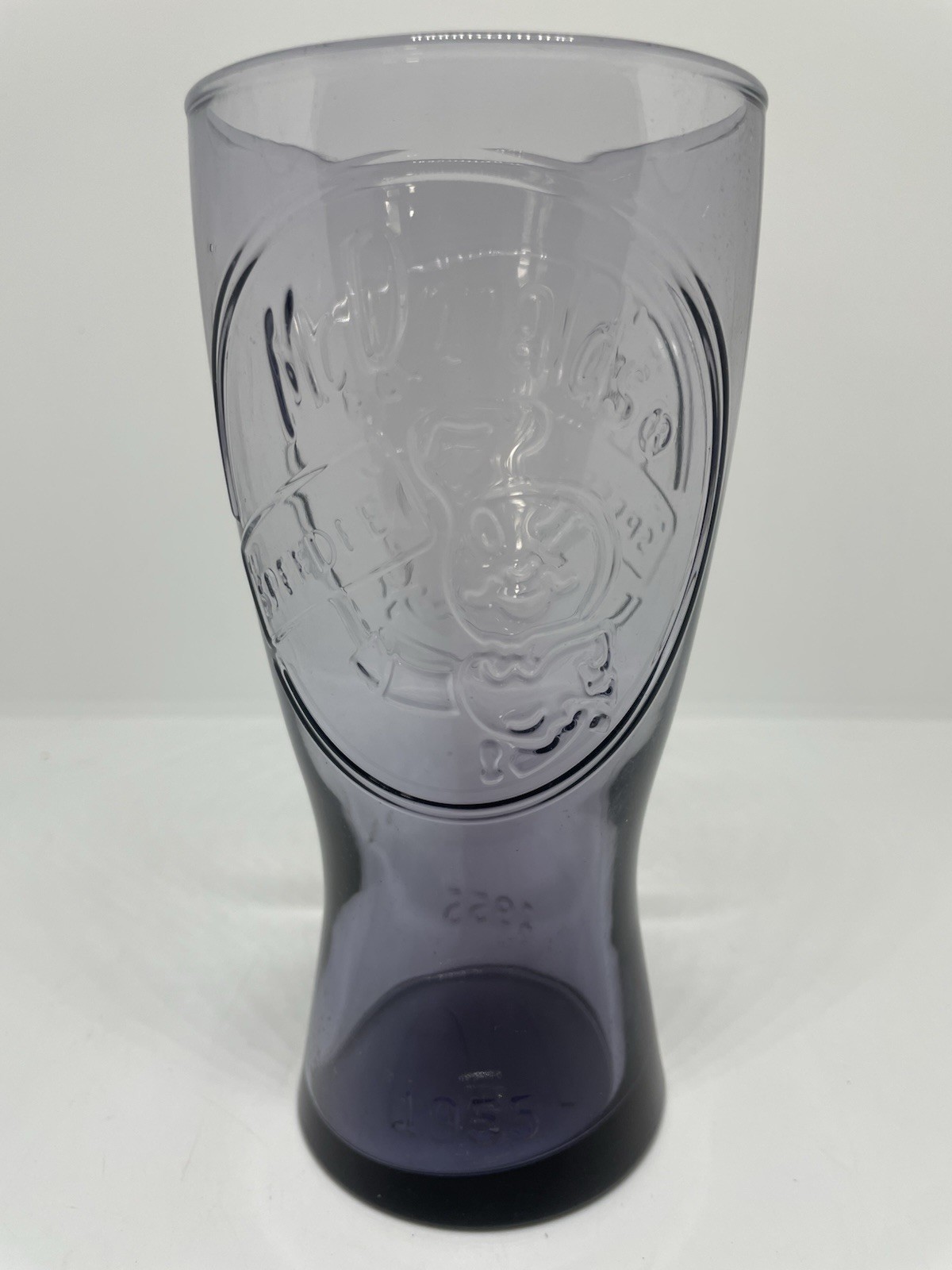 2012 McDonald's Exclusive Speedee 1955 Original Mascot Purple Tinted Glass 2012 McDonald's Exclusive Speedee 1955 Original Mascot Purple Tinted Glass