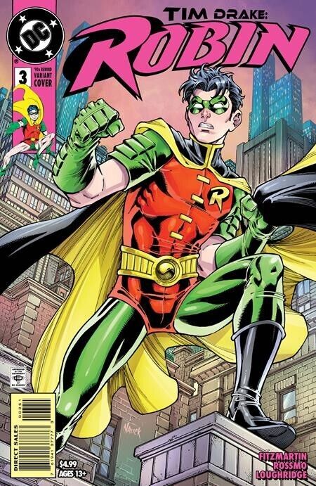 Tim Drake Robin #3 Cover C Nauck 90s Cover DC Comics 2022 EB149