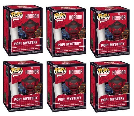 Horror Mystery Funko Pop Sealed Case (6) Horror Mystery Funko Pop Sealed Case (6)