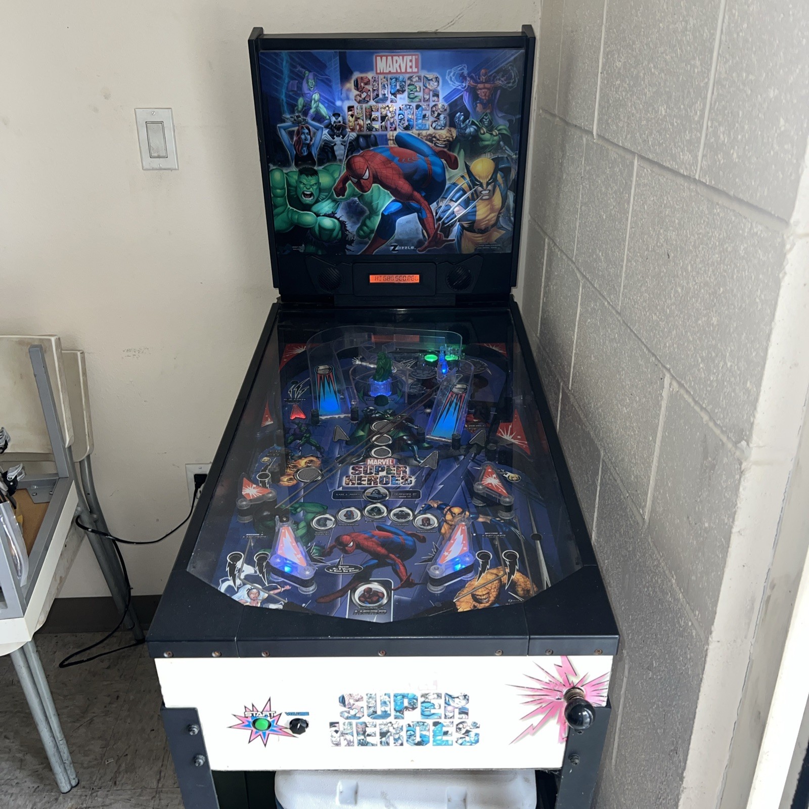 Arcade1up Marvel Pinball Arcade1up Marvel Pinball