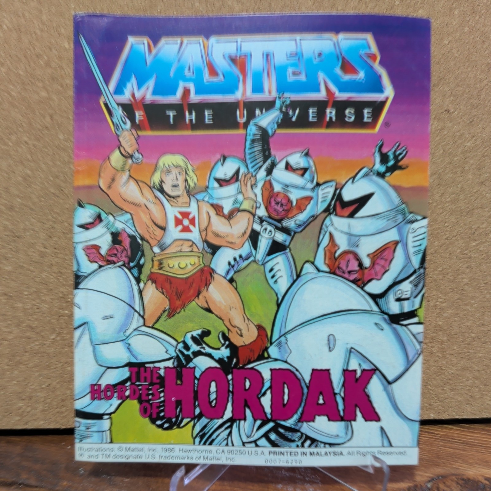 VINTAGE HE-MAN MASTERS OF THE UNIVERSE MINI COMIC BOOK - HORDES OF HORDAK VINTAGE HE-MAN MASTERS OF THE UNIVERSE MINI COMIC BOOK - HORDES OF HORDAK