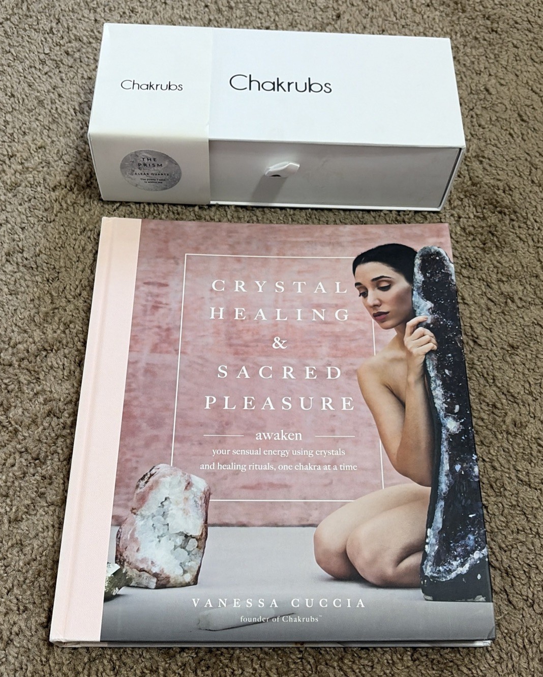 Chakrubs Clear Quartz Pleasure Wand The Prism & Crystal Sacred Healing Book Chakrubs Clear Quartz Pleasure Wand The Prism & Crystal Sacred Healing Book