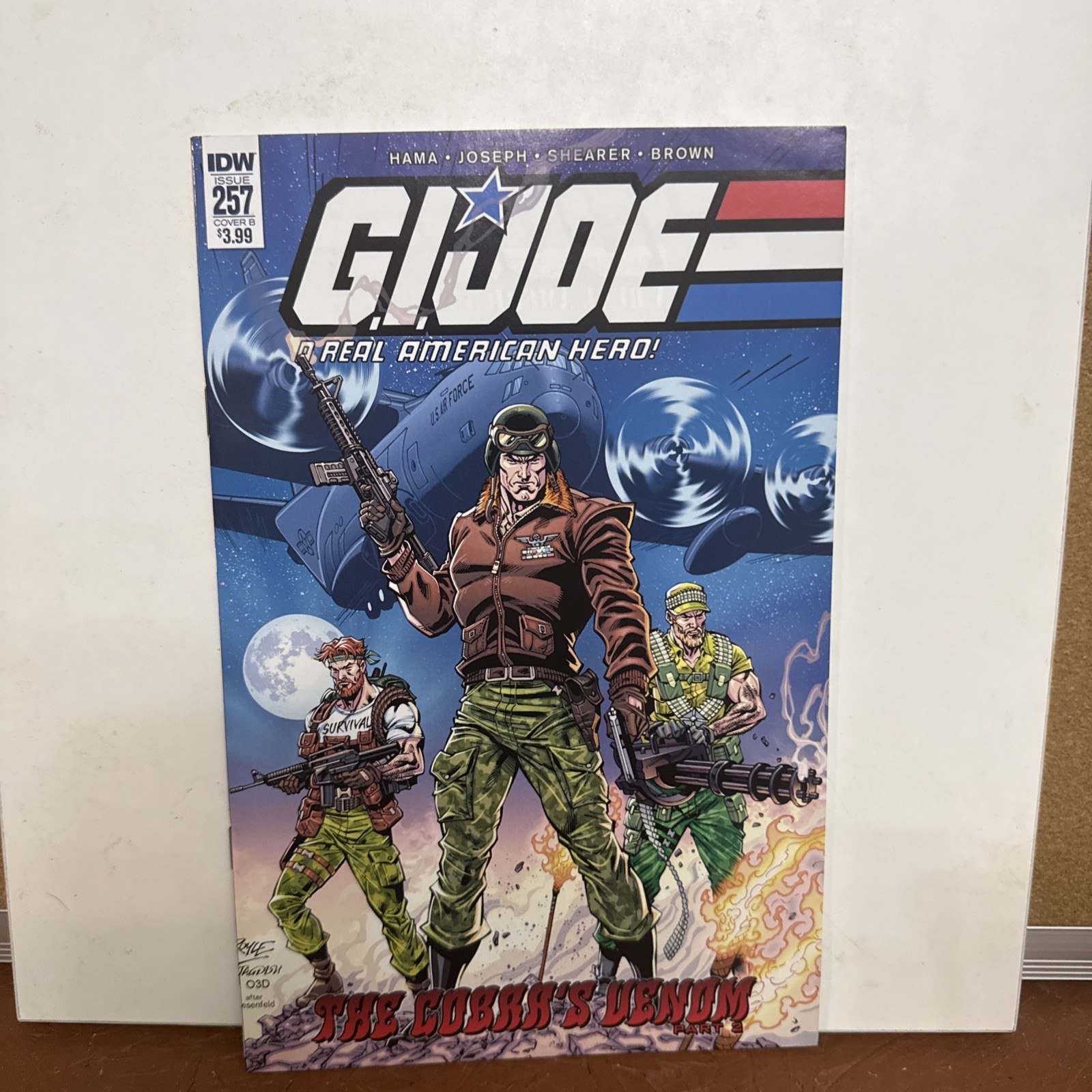 G.I. Joe: A Real American Hero #257 Cover B-John Royle (IDW Publishing...