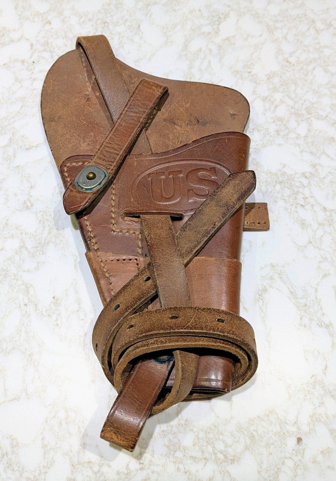WW2 1943 US Military Leather Shoulder Holster