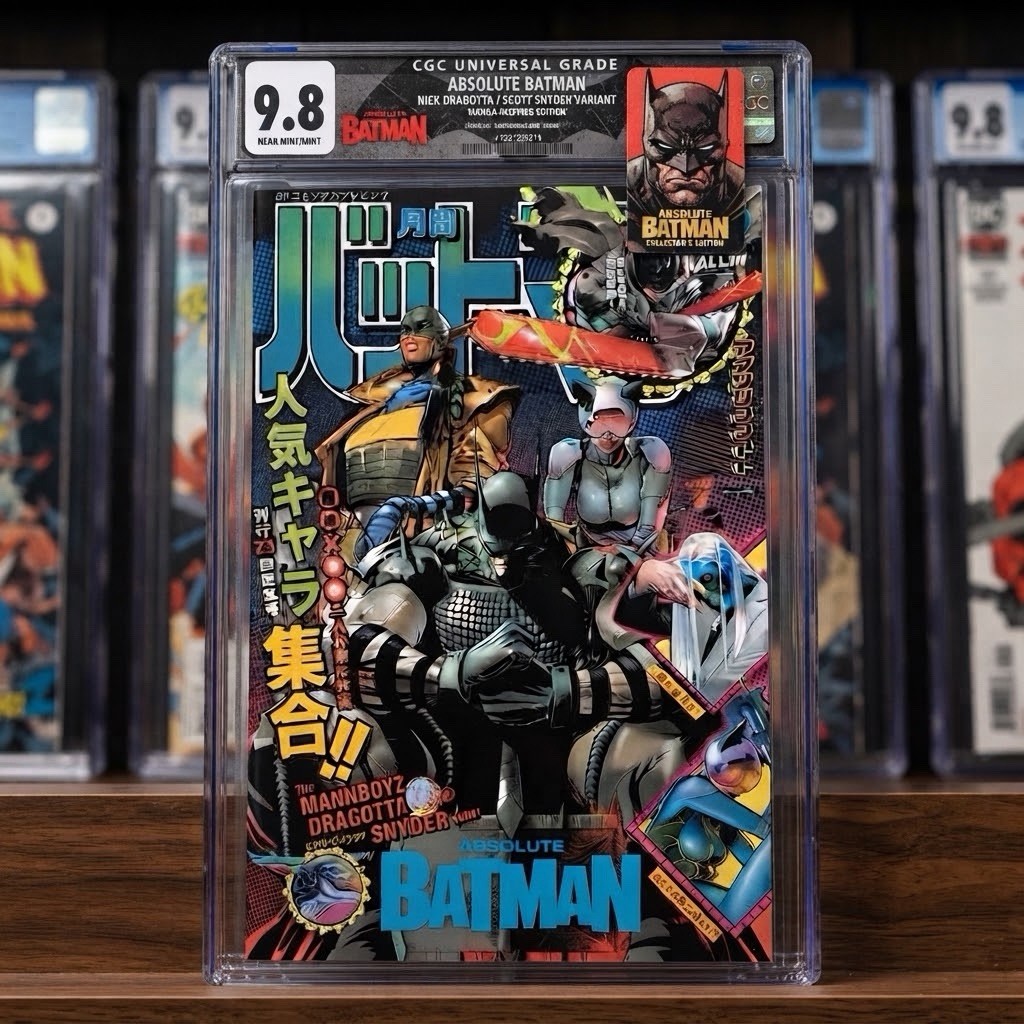 CGC 9.8 Absolute Batman #25 Clay Mann Foil Variant PreSale 10/28/26 Batman Label