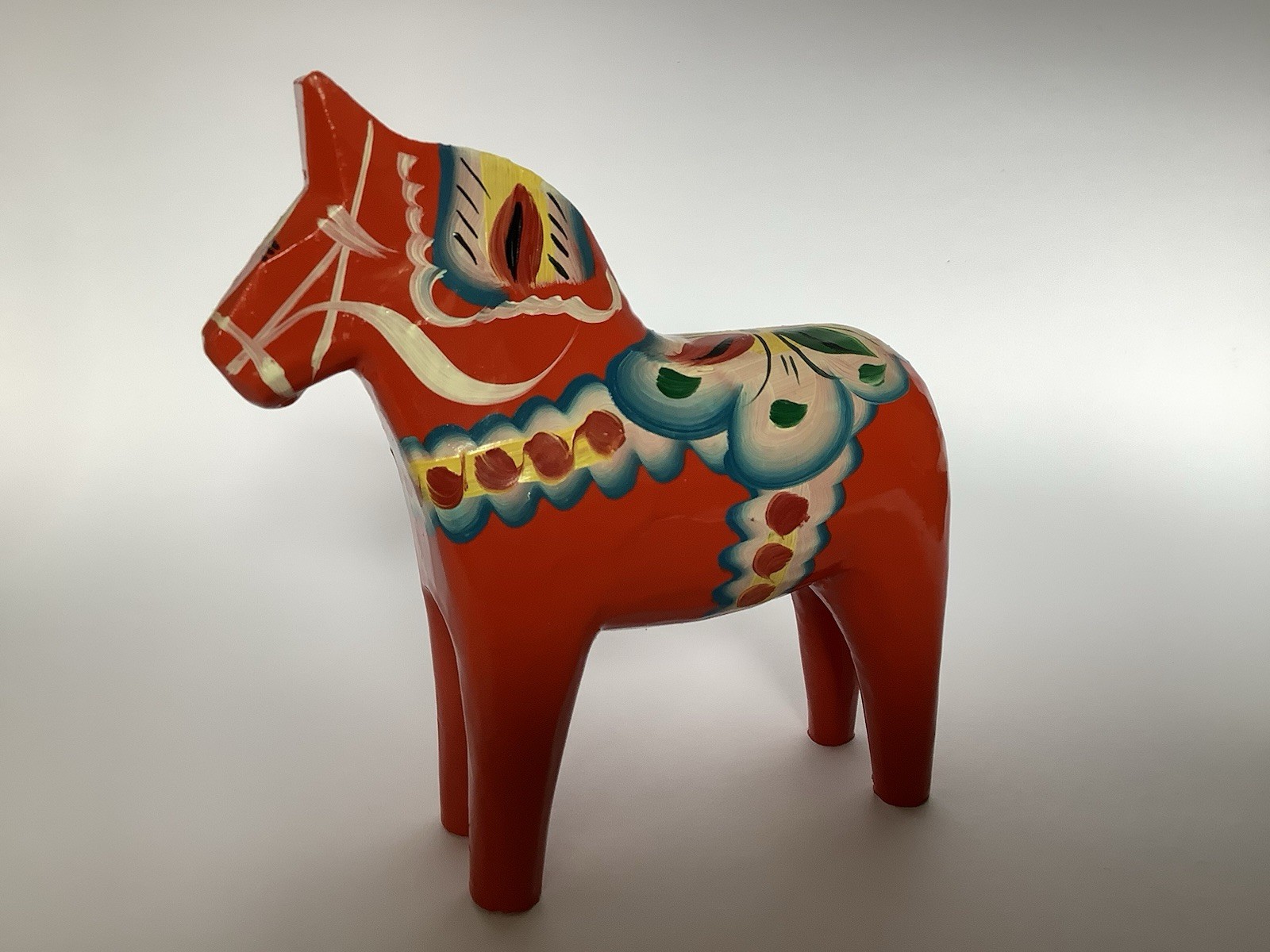 Vintage 15.5cm Swedish Dala Horse - Nils Olsson Hemslöjd Dalarna Vintage 15.5cm Swedish Dala Horse - Nils Olsson Hemslöjd Dalarna