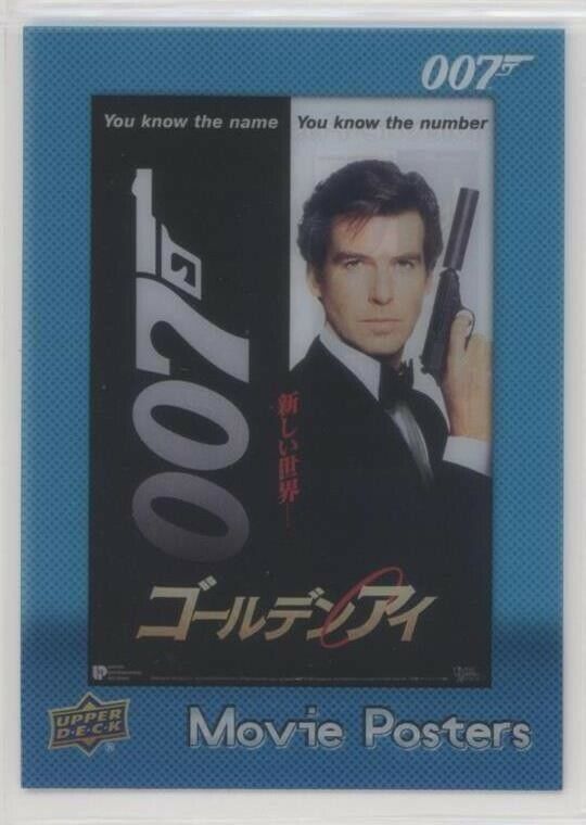 2020 James Bond Villians & Henchmen Movie Posters SP Goldeneye MP-40