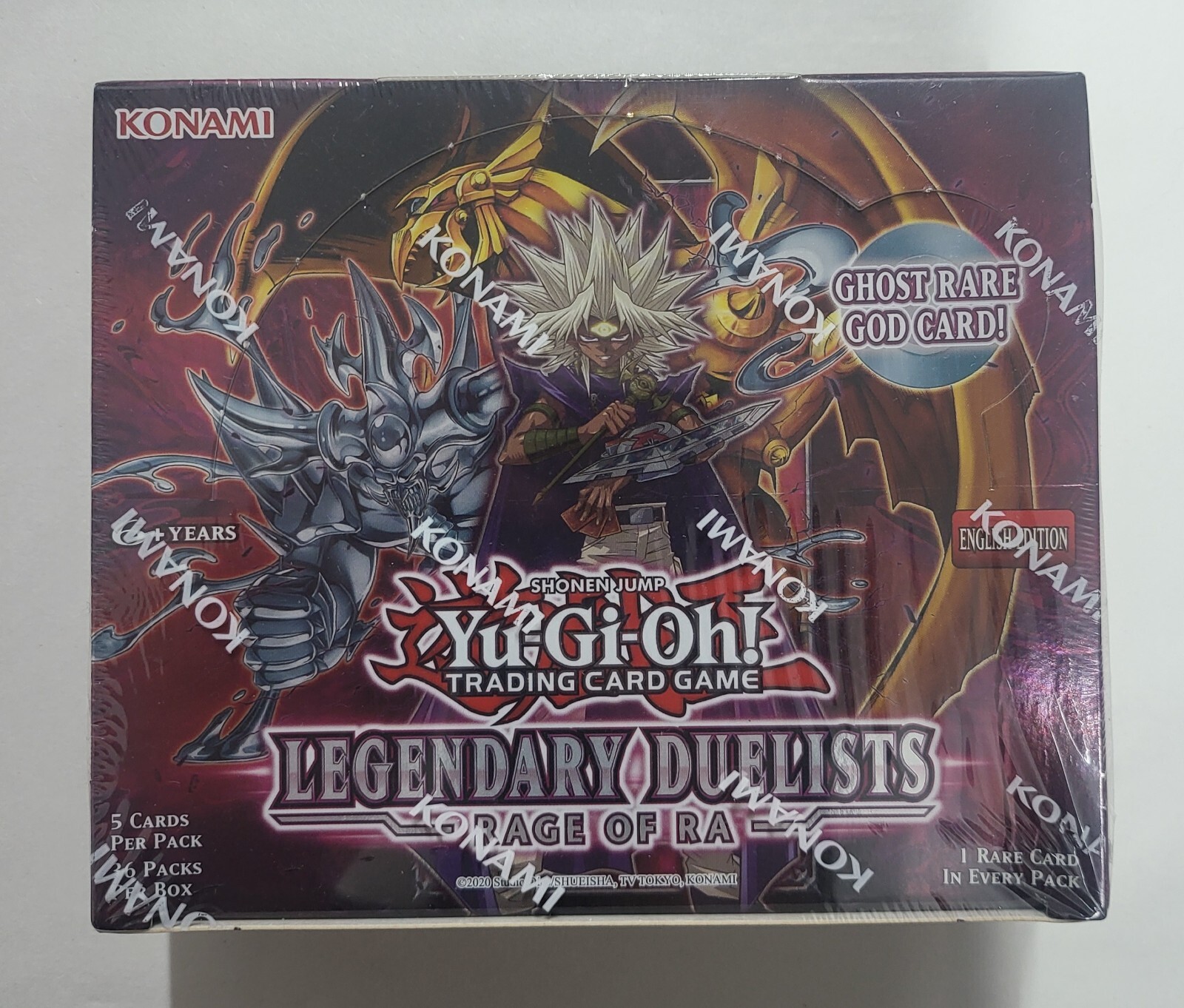 *New & Sealed* Yu-Gi-Oh Legendary Duelists: Rage of Ra 1st Edition Booster Box *New & Sealed* Yu-Gi-Oh Legendary Duelists: Rage of Ra 1st Edition Booster Box