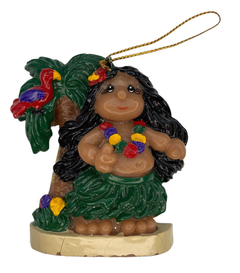 HAWAII Aloha Hula Girl Christmas Ornament HDS Holiday Decor