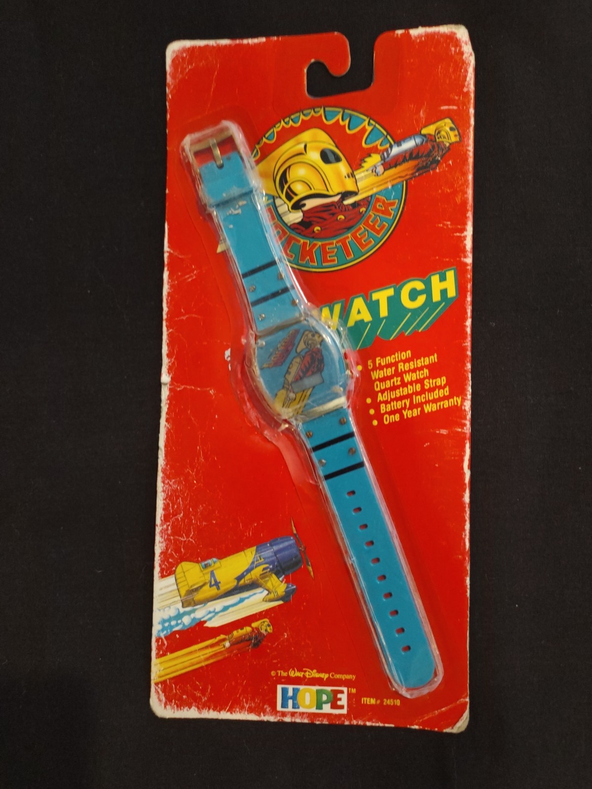 Rare The ROCKETEER 1991 DIGITAL WRIST WATCH DISNEY DAVE STEVENS NEW SEALED PACK Rare The ROCKETEER 1991 DIGITAL WRIST WATCH DISNEY DAVE STEVENS NEW SEALED PACK
