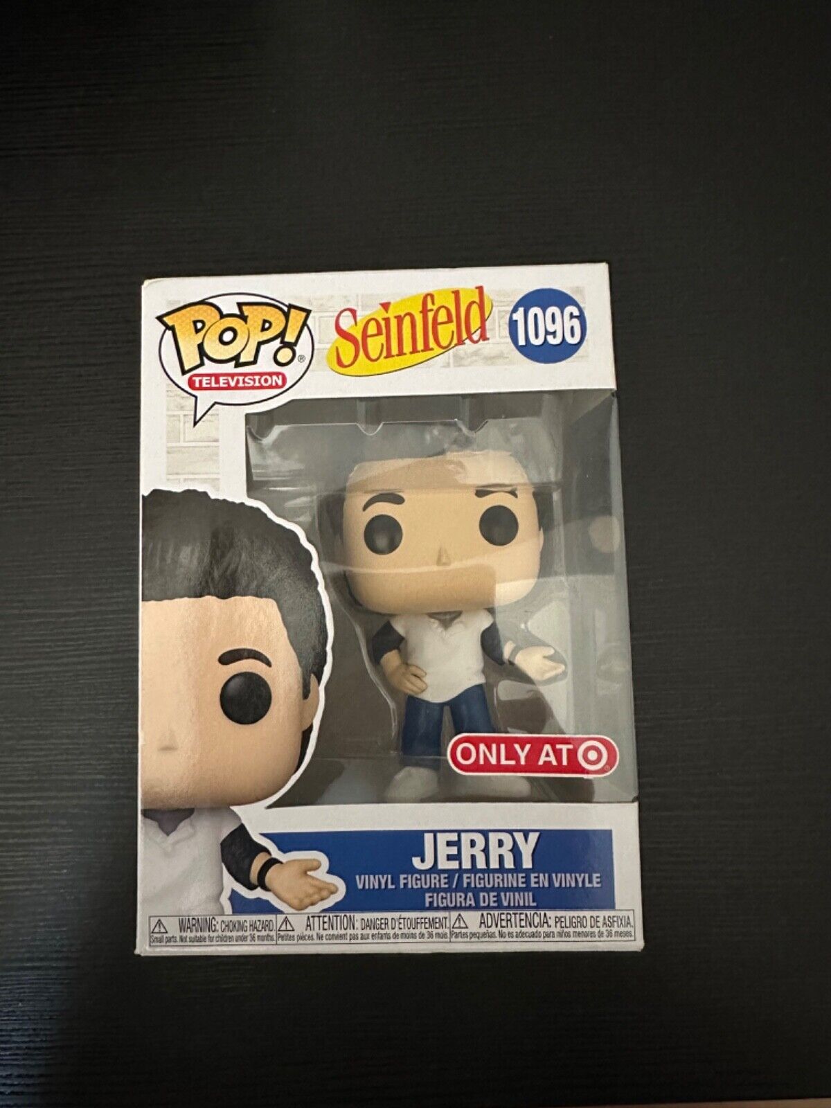 Funko POP Television Seinfeld #1096 Jerry Target Exclusive Figure BRAND NEW