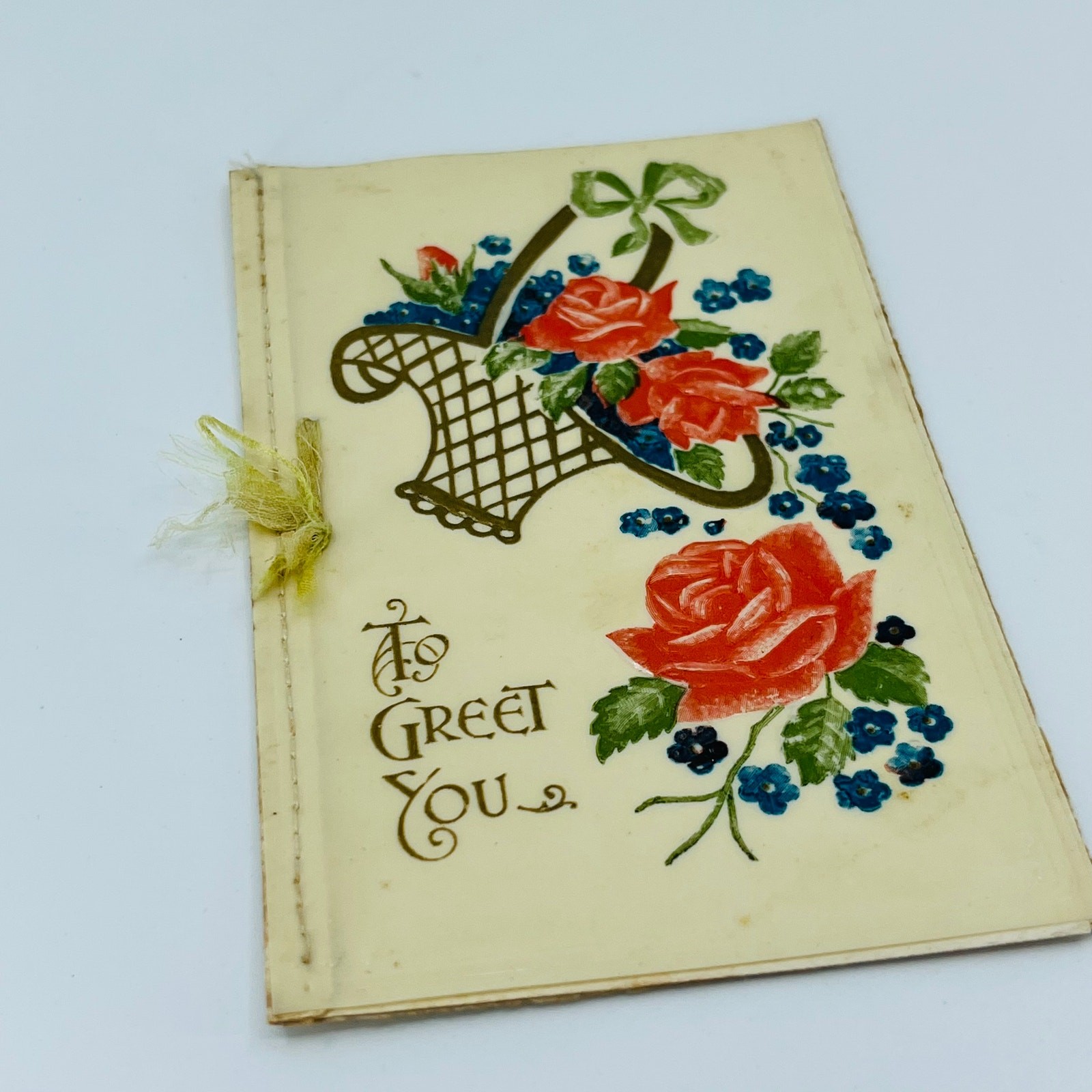 Antique 1910s Folding Greeting Card The Milton Series London Woolstone Bros C1 Antique 1910s Folding Greeting Card The Milton Series London Woolstone Bros C1