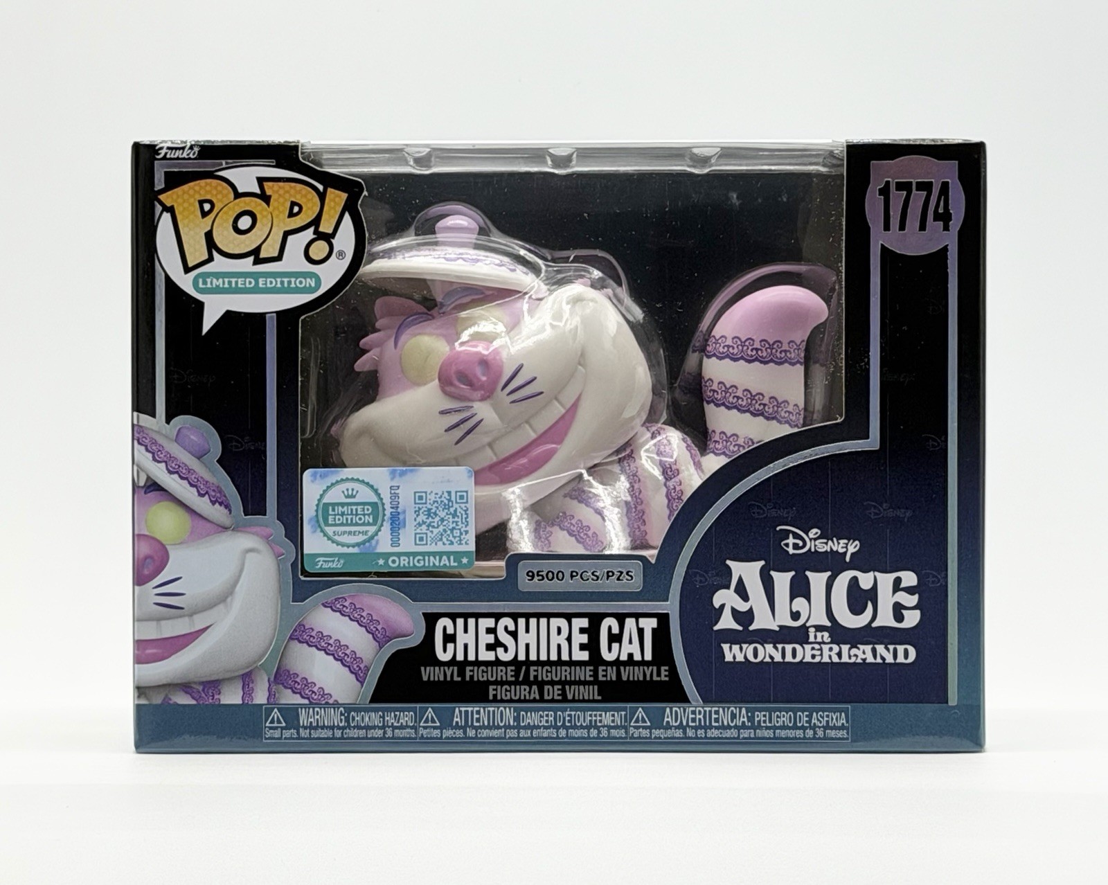 Funko Pop Alice In Wonderland #1774 Cheshire Cat LE 9500 Box Lunch Exclusive Funko Pop Alice In Wonderland #1774 Cheshire Cat LE 9500 Box Lunch Exclusive