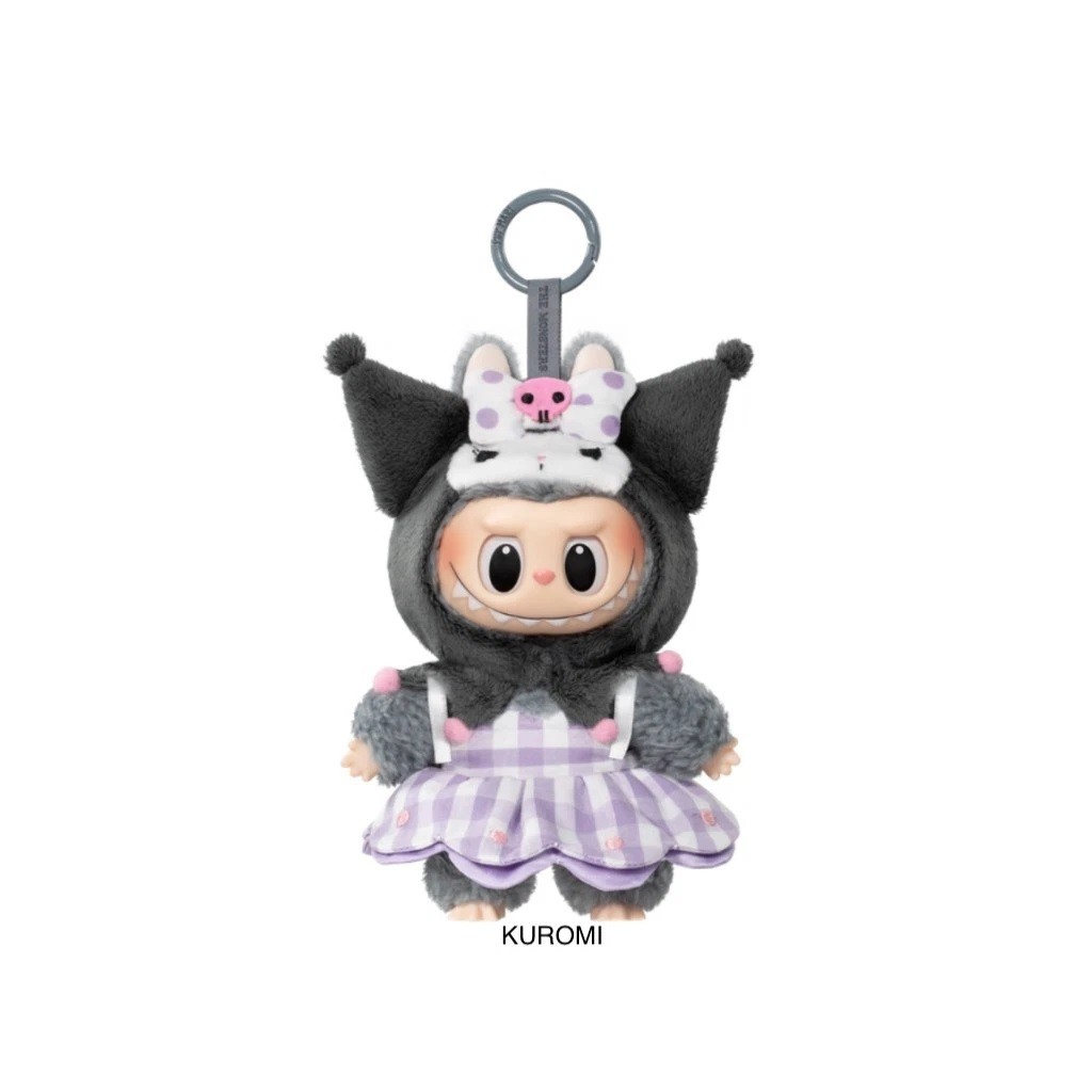 POP MART Labubu The Monsters Sanrio Hello Kitty and Friends - Kuromi AUTHENTIC POP MART Labubu The Monsters Sanrio Hello Kitty and Friends - Kuromi AUTHENTIC