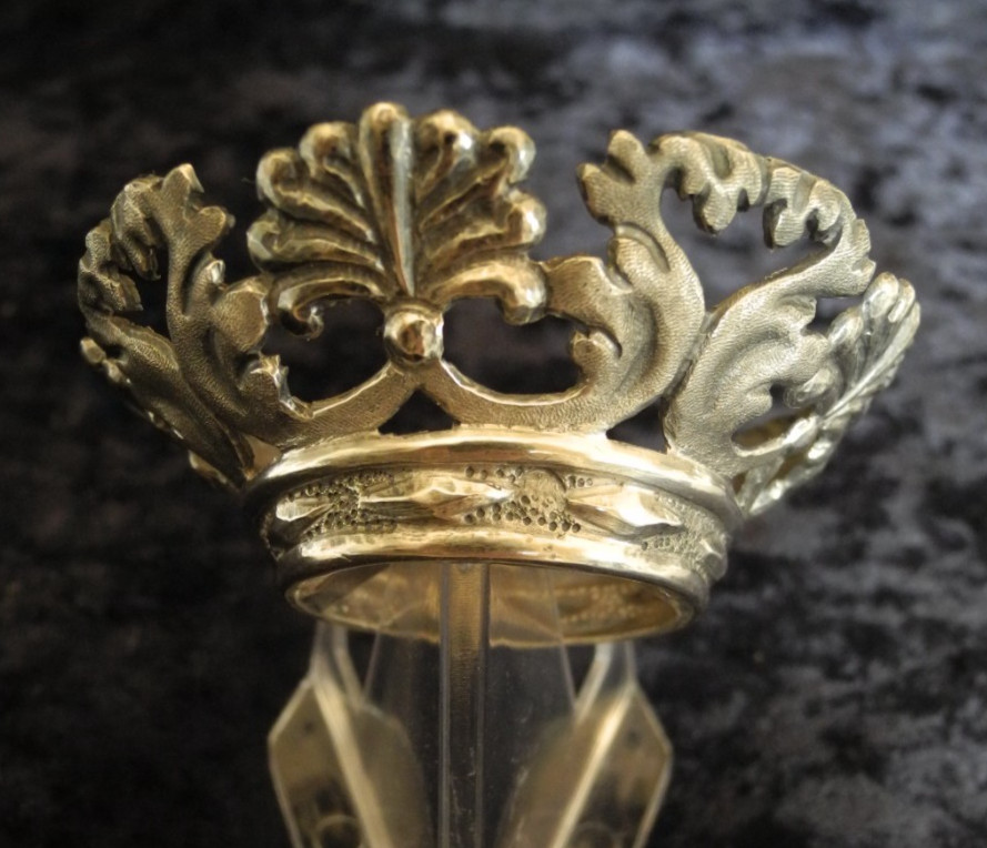 Antique Sterling Silver Virgin Mary Crown Votive Santos Statue Tiara Birmingham Antique Sterling Silver Virgin Mary Crown Votive Santos Statue Tiara Birmingham