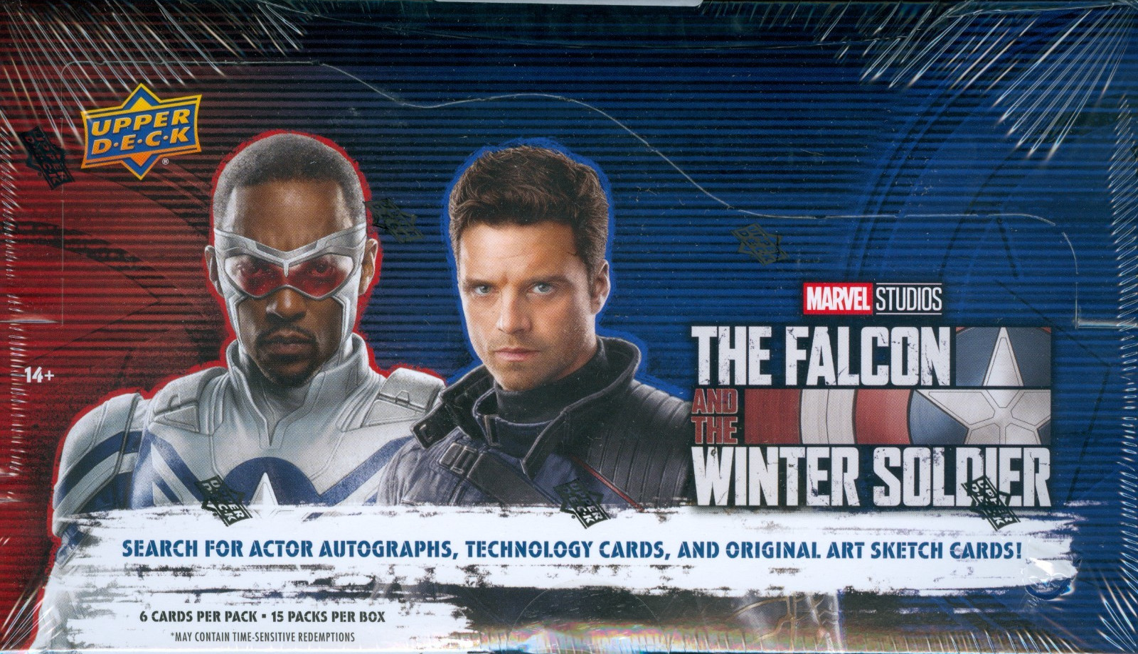 2022 Upper Deck Marvel Falcon And The Winter Soldier Factory Sealed Hobby Box