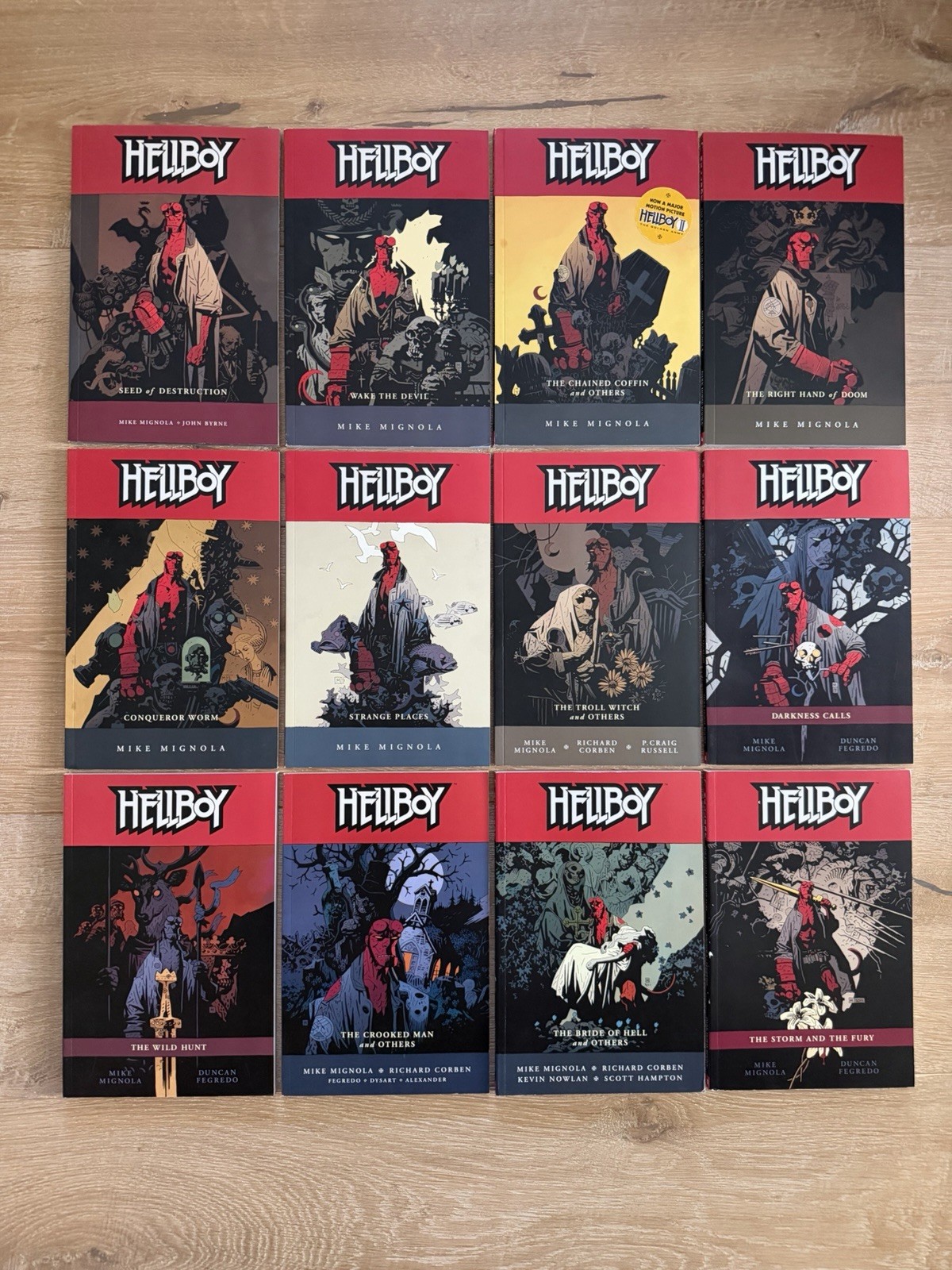 Hellboy Vol 1-12 Complete TPB Set Graphic Novel Trades Mignola Dark Horse READ Hellboy Vol 1-12 Complete TPB Set Graphic Novel Trades Mignola Dark Horse READ