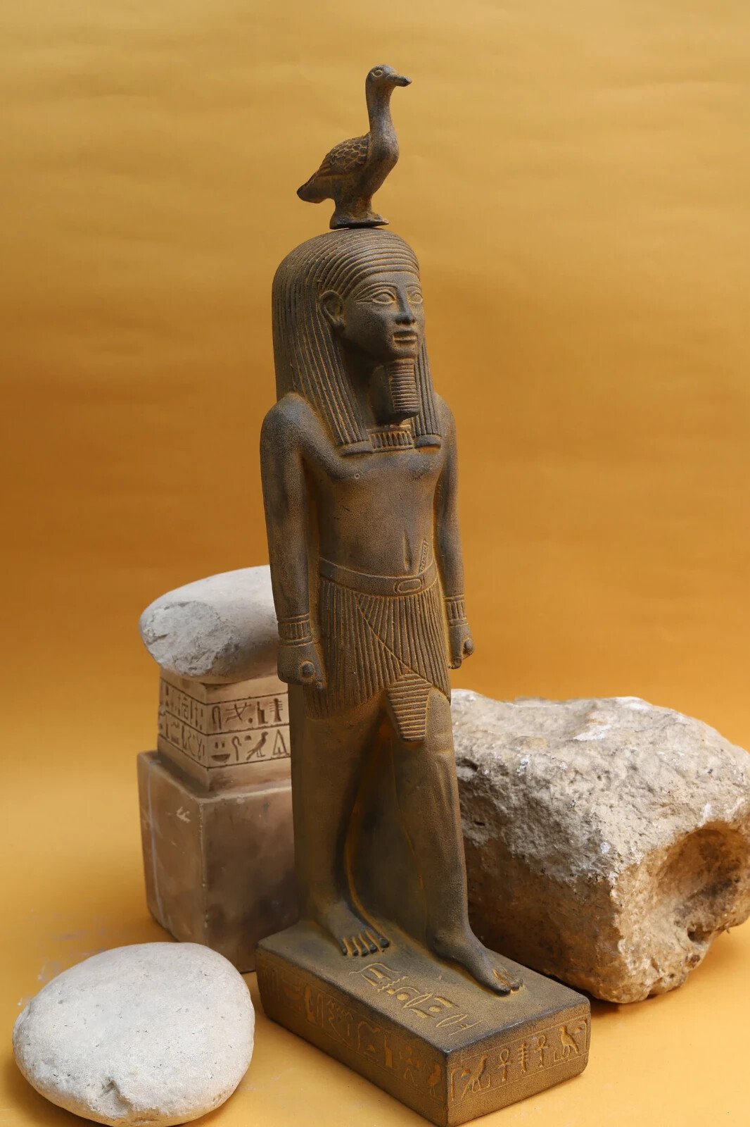 Rare Ancient Egyptian Antiquities Geb Statue Egyptian god of the earth Egypt BC Rare Ancient Egyptian Antiquities Geb Statue Egyptian god of the earth Egypt BC