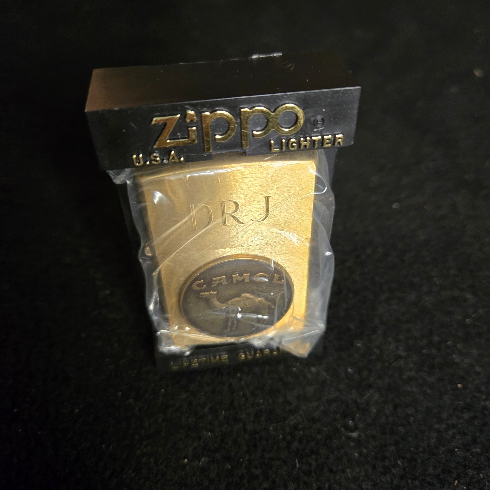 VINTAGE 1932-1992 CAMEL CIGARETTES MEDALLION SOLID BRASS ZIPPO LIGHTER NIB RARE VINTAGE 1932-1992 CAMEL CIGARETTES MEDALLION SOLID BRASS ZIPPO LIGHTER NIB RARE