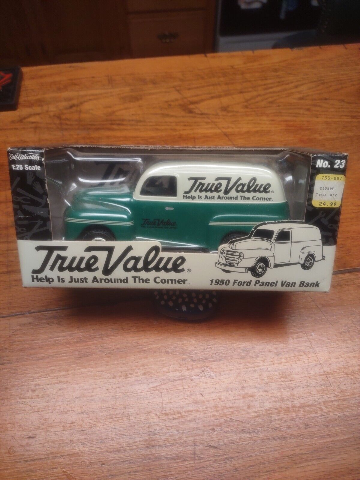 NEW True Value 1950 Ford Panel Van Coin Bank Advertising