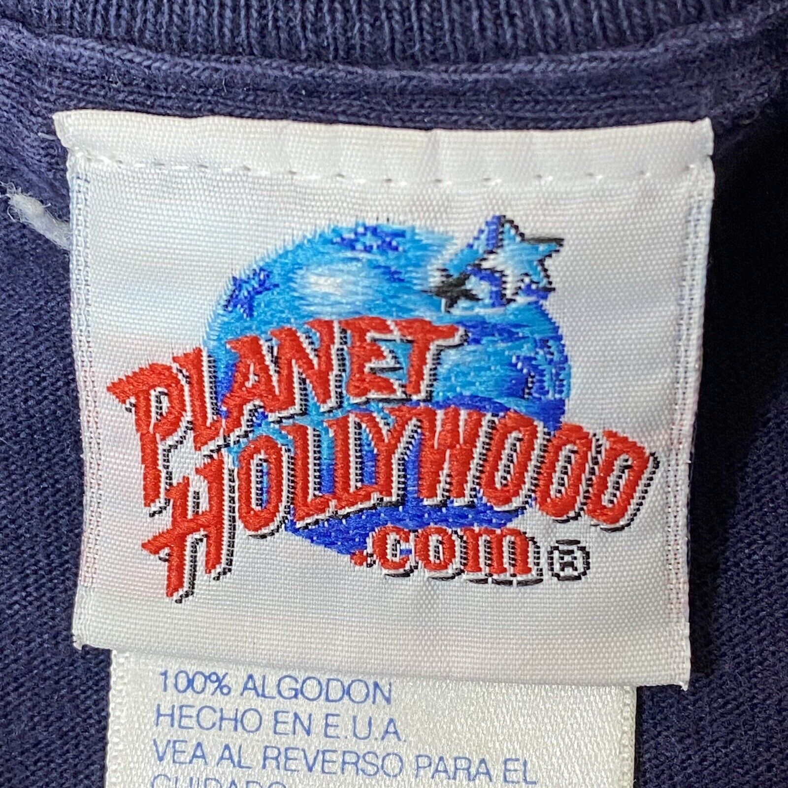 Vintage 90’s T Shirt Honolulu Hawaii Planet Hollywood Size Large L RARE