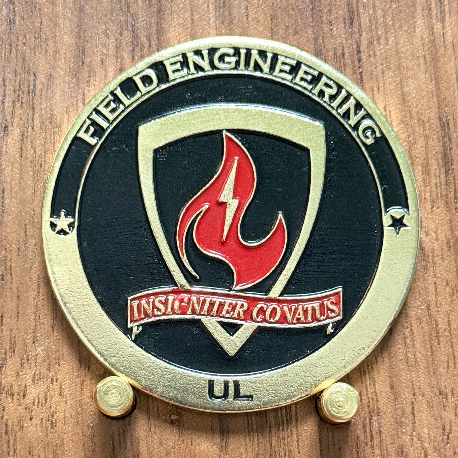 UL Field Engineering 2020 Challenge Coin W#6 UL Field Engineering 2020 Challenge Coin W#6
