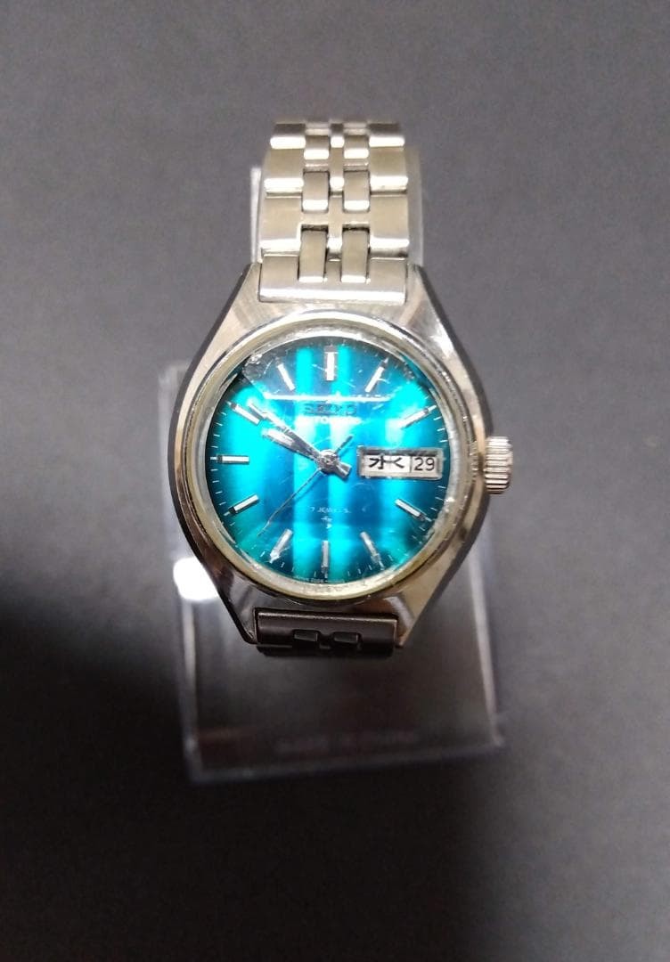 1974 Vintage Seiko 2206-0390 Automatic Winding Kameido-Made Calendar Working