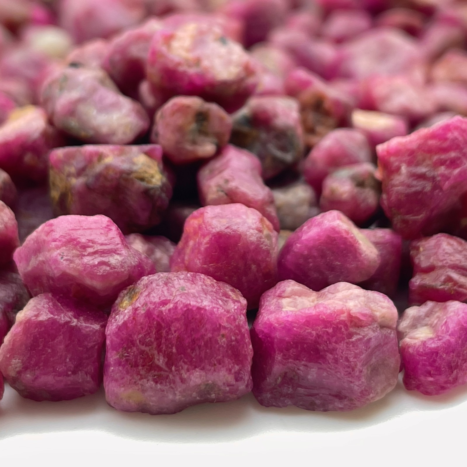 Natural Ruby Rough Gemstones 9-12mm | Raw Uncut Rubies for Jewelry Making Natural Ruby Rough Gemstones 9-12mm | Raw Uncut Rubies for Jewelry Making