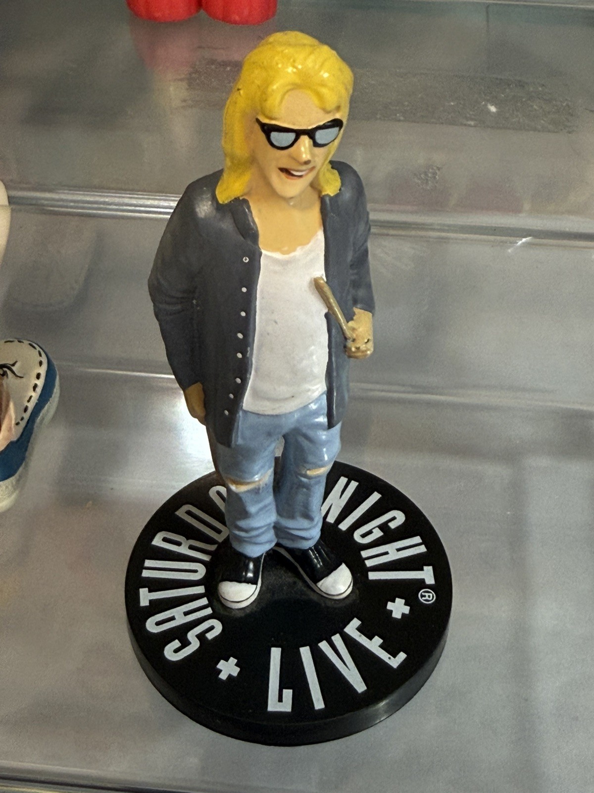 Vtg Waynes World SNL Figures 1991 Garth Figurine Party Time Excellent Vtg Waynes World SNL Figures 1991 Garth Figurine Party Time Excellent